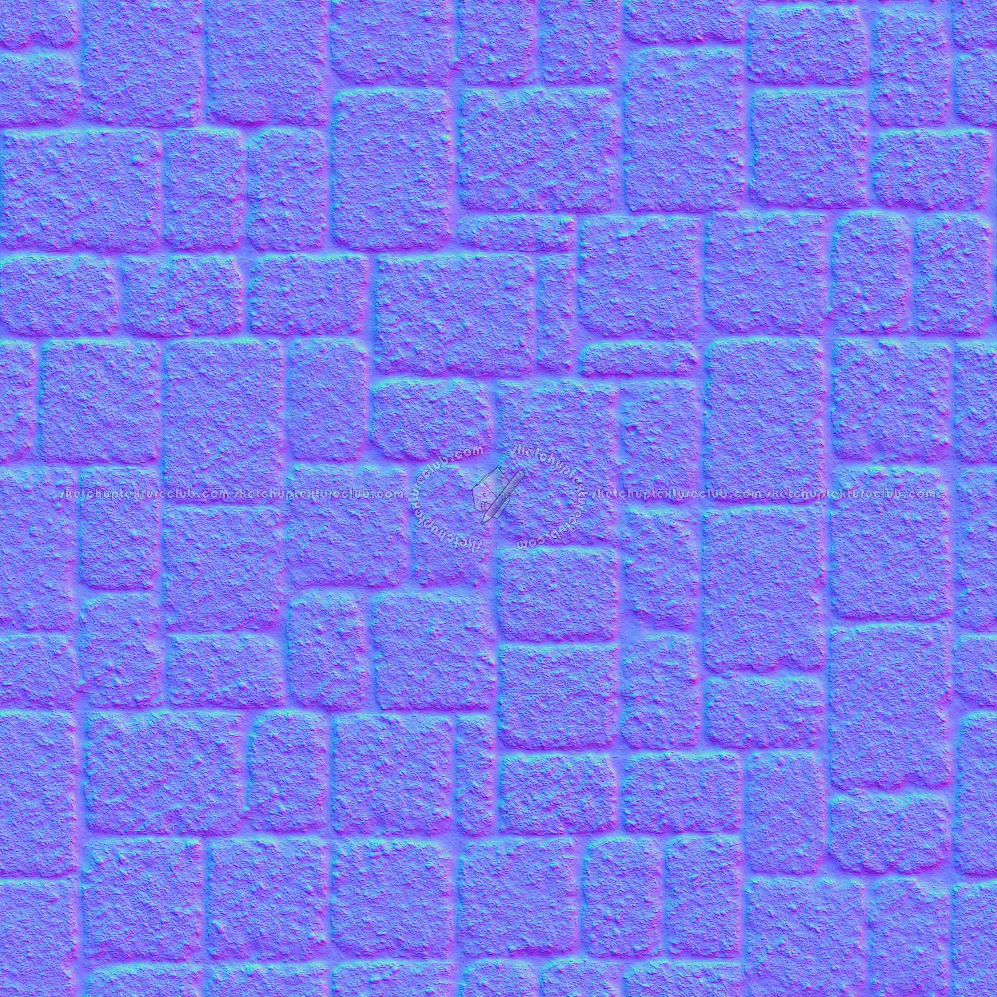 Textures   -   ARCHITECTURE   -   PAVING OUTDOOR   -   Concrete   -   Blocks mixed  - Concrete paving outdoor texture seamless 20557 - Normal