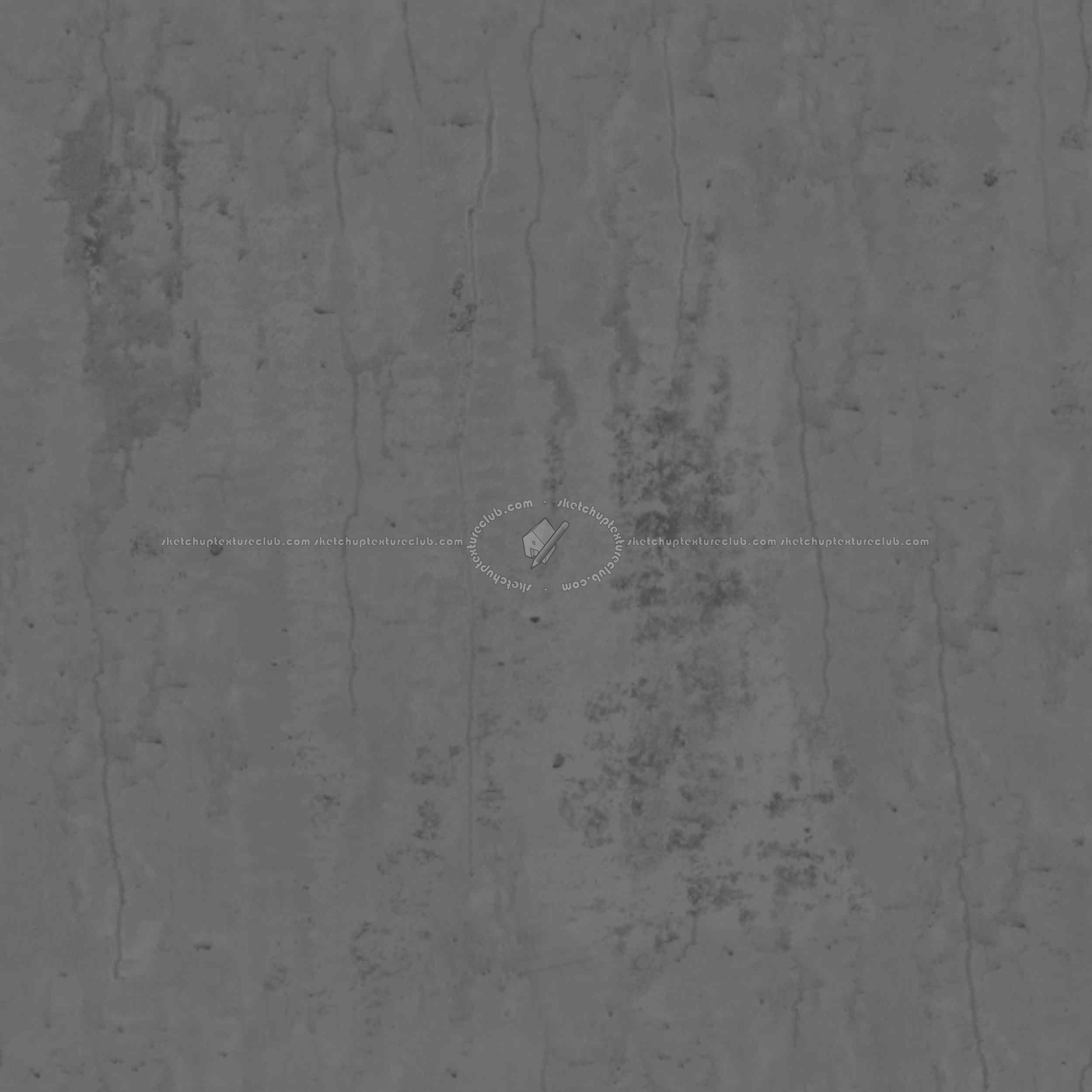 Textures   -   MATERIALS   -   METALS   -   Dirty rusty  - Corten steel PBR texture seamless 22039 - Displacement