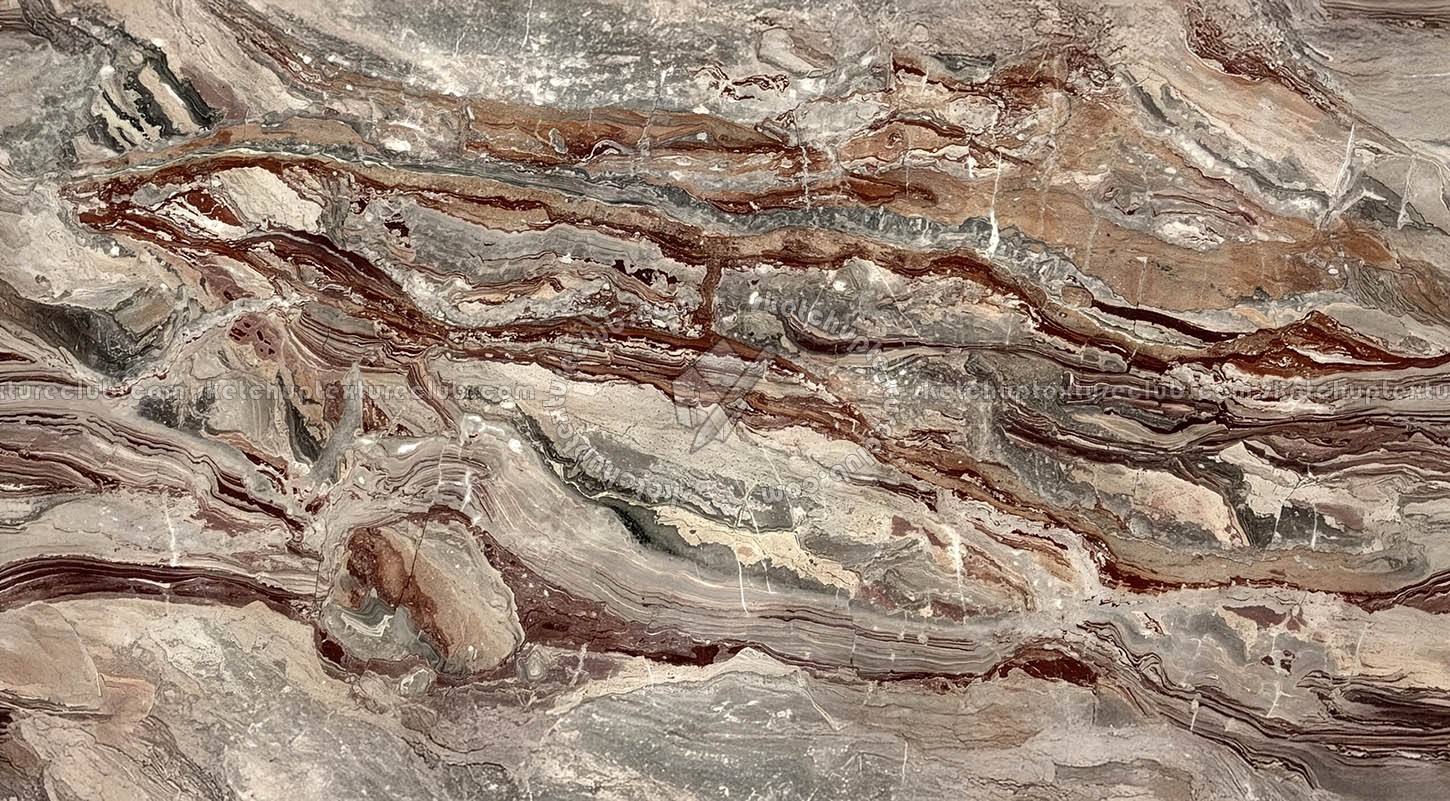 Textures - ARCHITECTURE - MARBLE SLABS - Red - Orobico Rosso marble slab pbr texture seamless 22587