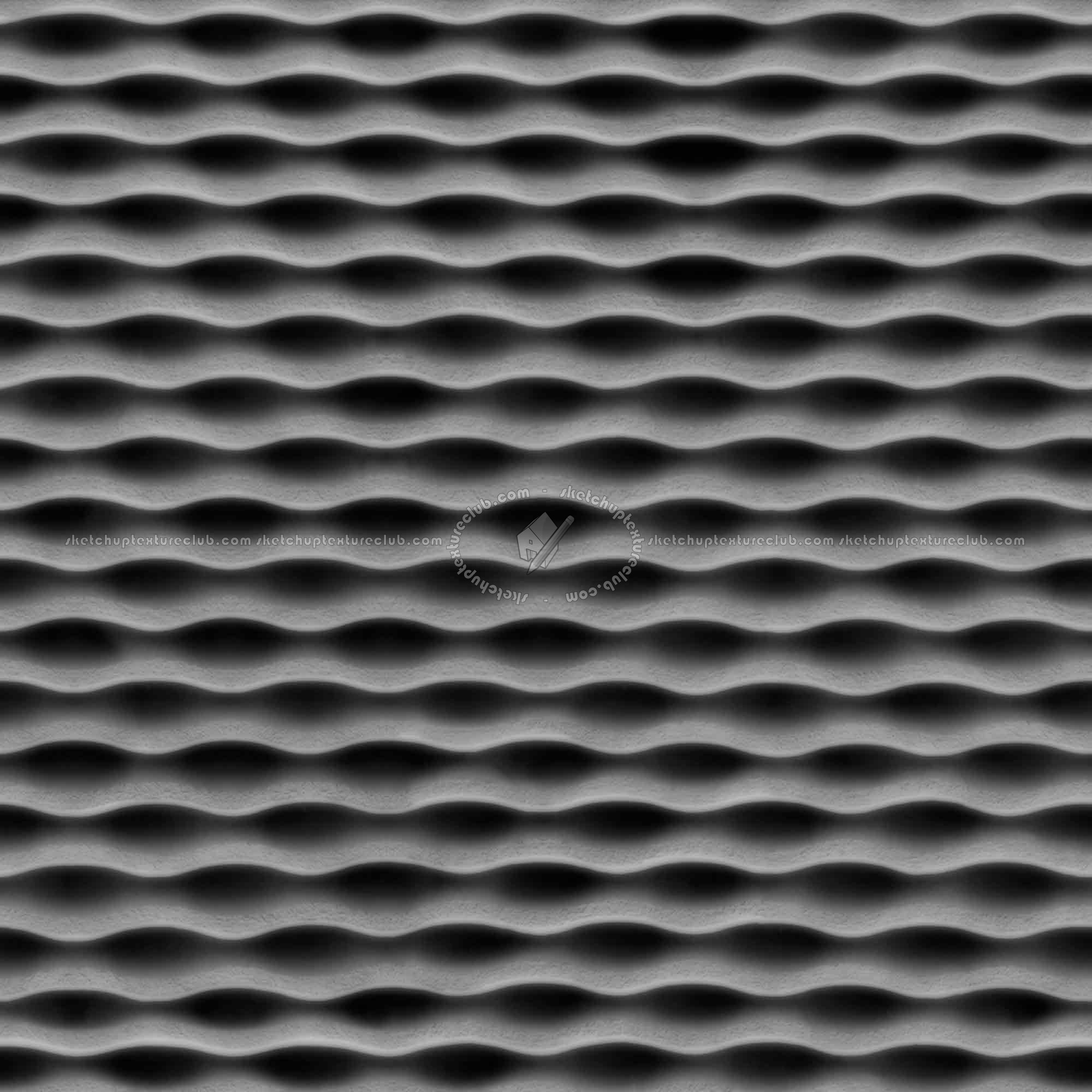 Textures   -   ARCHITECTURE   -   CONCRETE   -   Plates   -   Clean  - Concrete clean plates wall texture seamless 01691 - Displacement