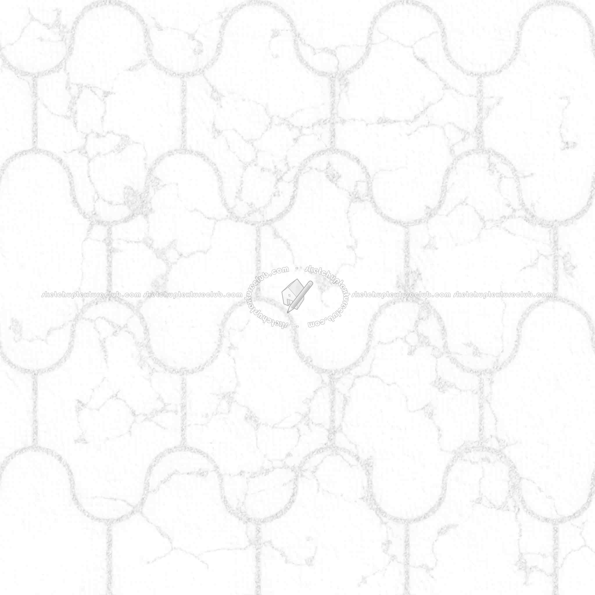 Textures   -   ARCHITECTURE   -   PAVING OUTDOOR   -   Concrete   -   Blocks damaged  - Concrete paving outdoor damaged texture seamless 05547 - Ambient occlusion