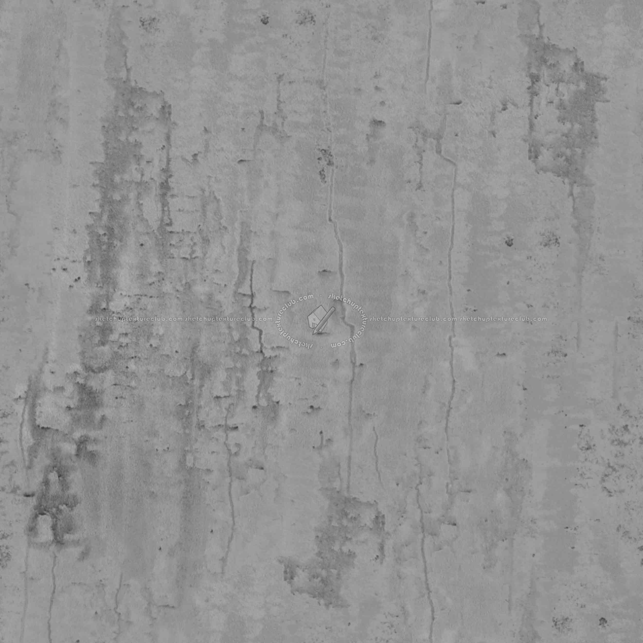 Textures   -   MATERIALS   -   METALS   -   Dirty rusty  - Corten steel PBR texture seamless 22040 - Displacement