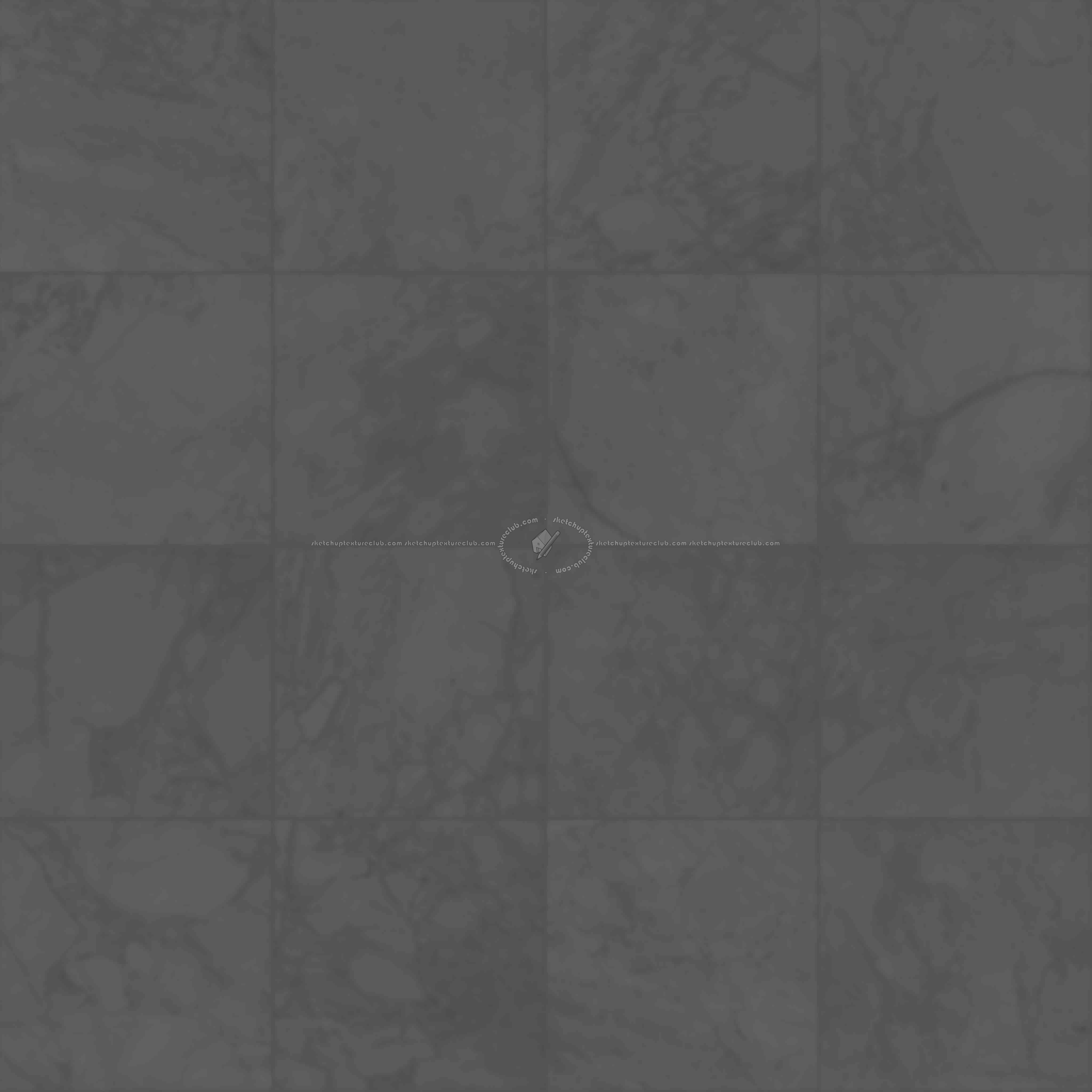 Textures - ARCHITECTURE - TILES INTERIOR - Marble tiles - Grey - Grey marble floor pbr texture seamless 22573 - Displacement