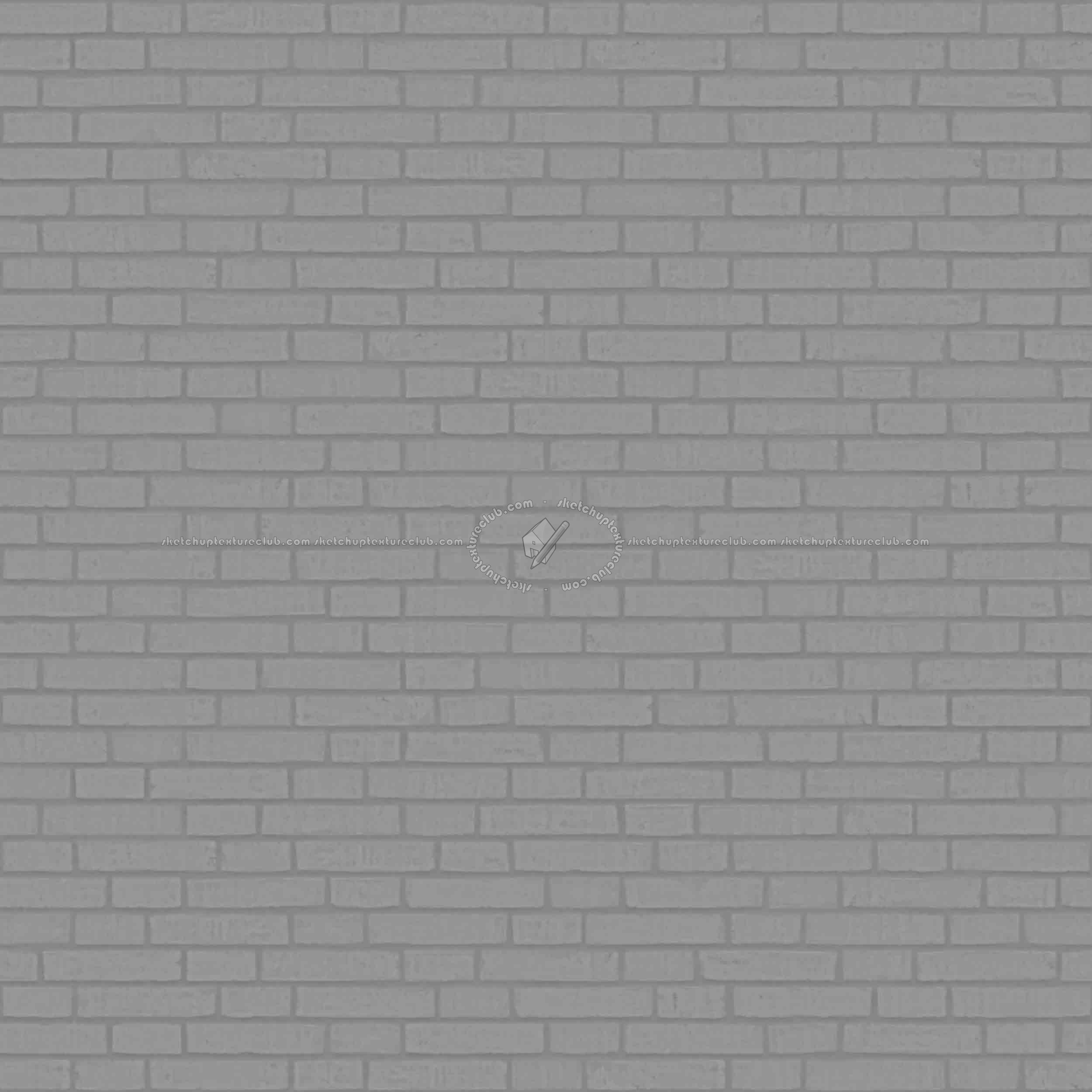 Textures   -   ARCHITECTURE   -   BRICKS   -   Old bricks  - Old bricks texture seamless 00403 - Displacement