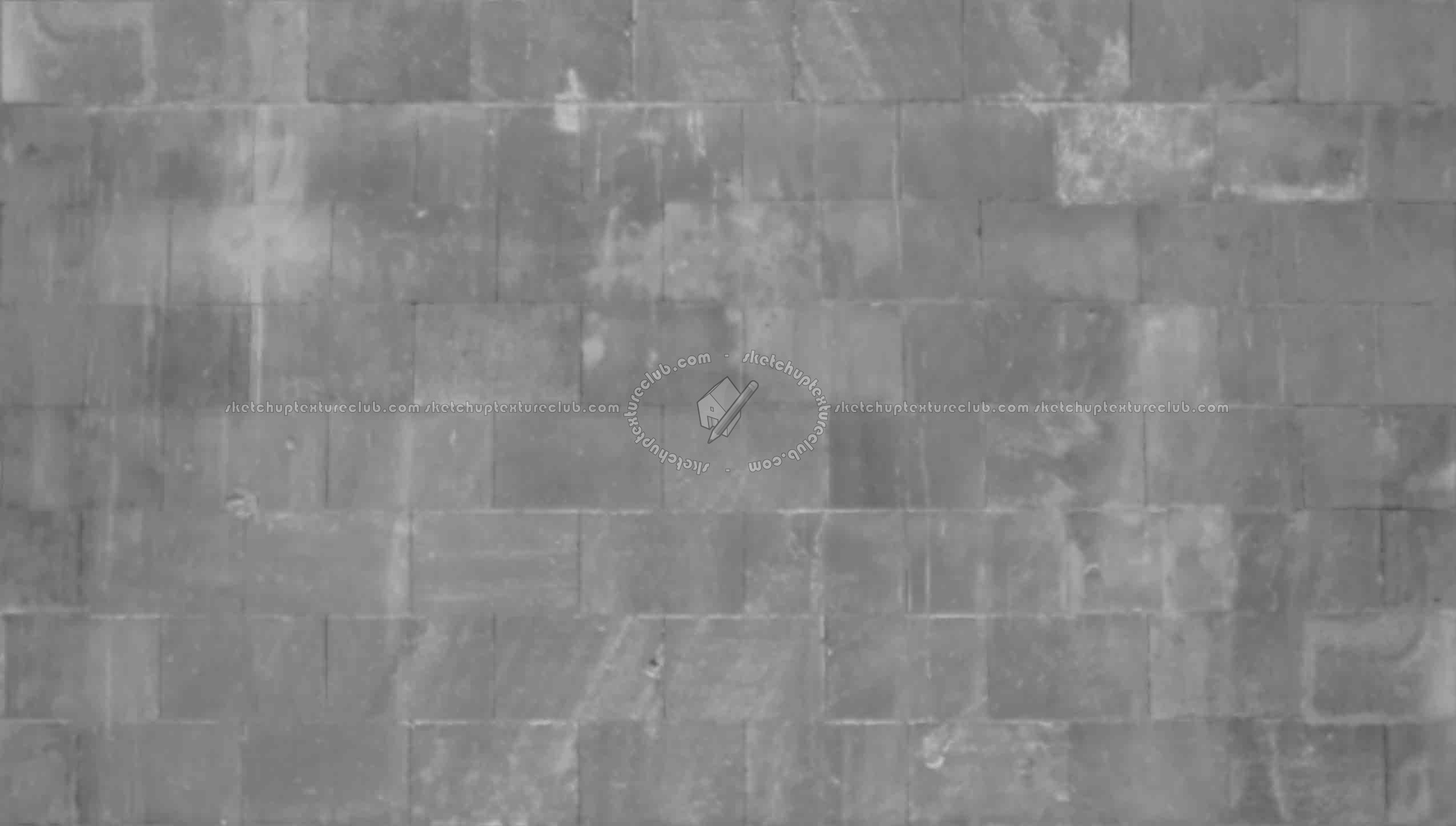 Textures   -   ARCHITECTURE   -   PAVING OUTDOOR   -   Pavers stone   -   Blocks mixed  - Pavers stone mixed size texture seamless 06155 - Displacement