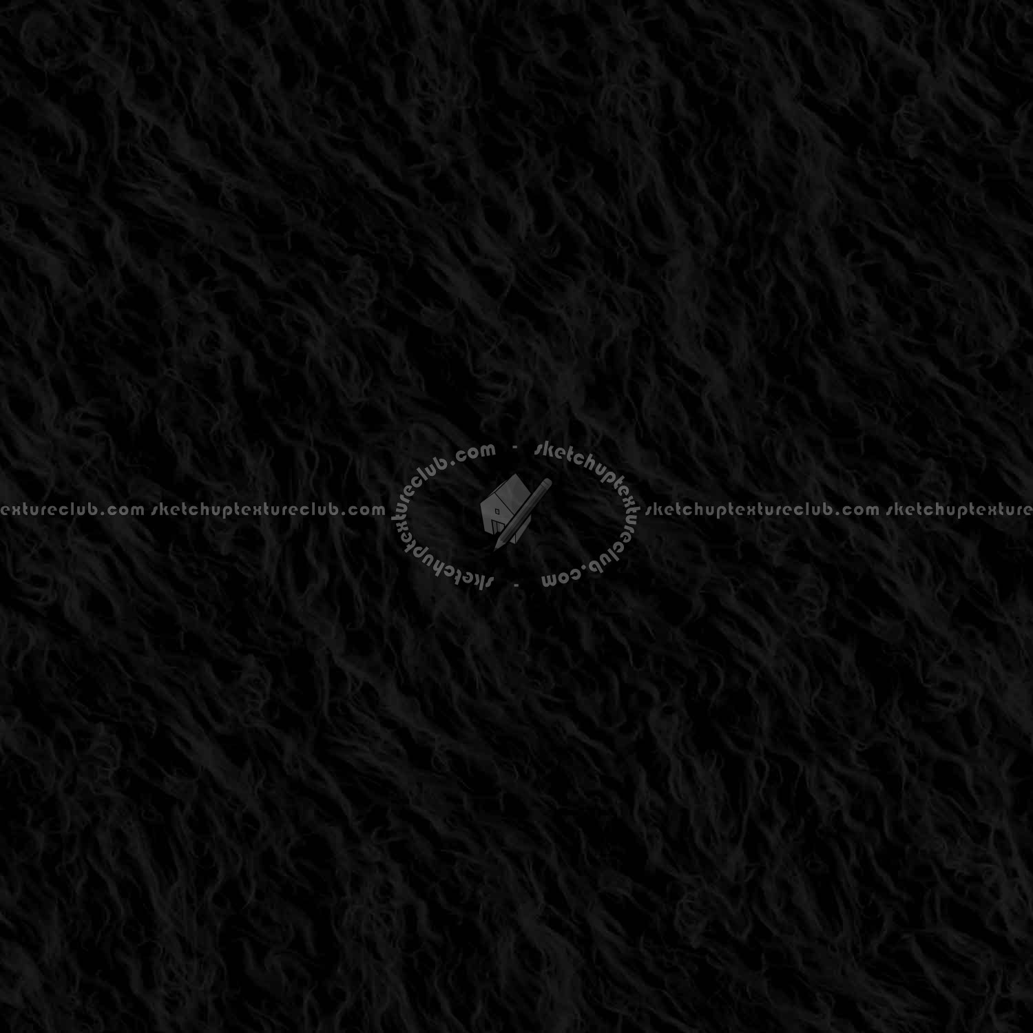 Textures   -   MATERIALS   -   FUR ANIMAL  - Alpaca animal fur texture seamless 09557 - Specular