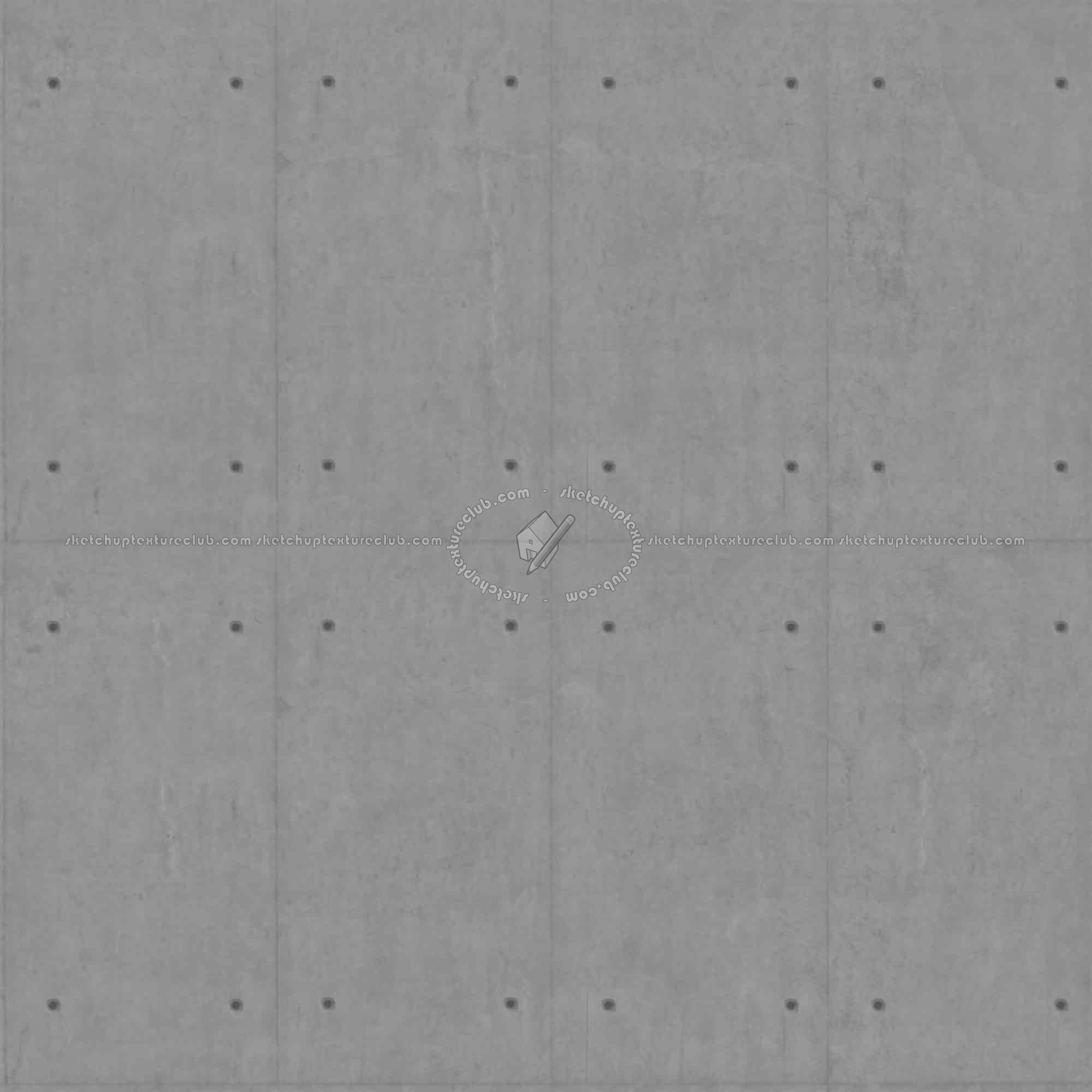 Textures   -   ARCHITECTURE   -   CONCRETE   -   Plates   -   Dirty  - Concrete dirt plates wall texture seamless 01755 - Displacement