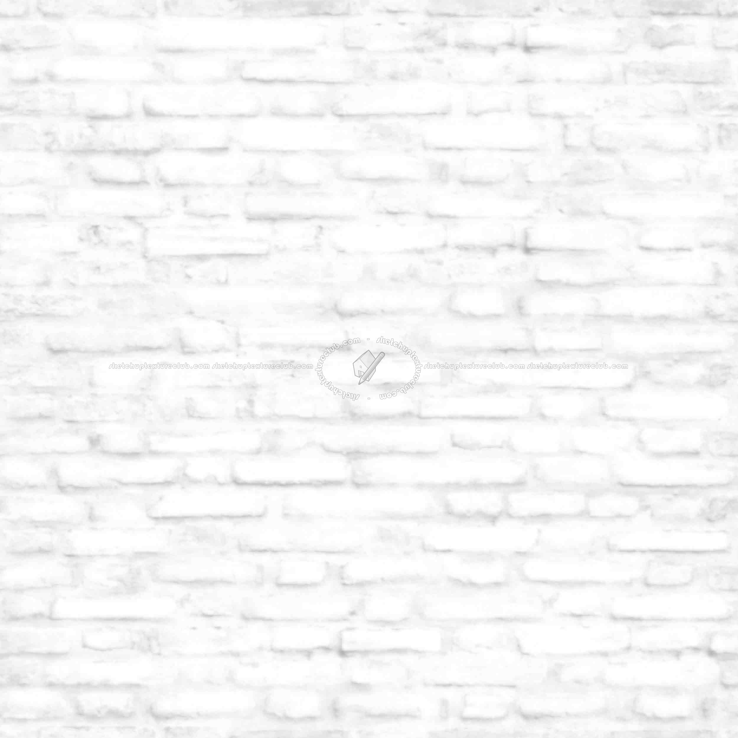 Textures   -   ARCHITECTURE   -   BRICKS   -   Dirty Bricks  - Dirty bricks texture seamless 00149 - Ambient occlusion