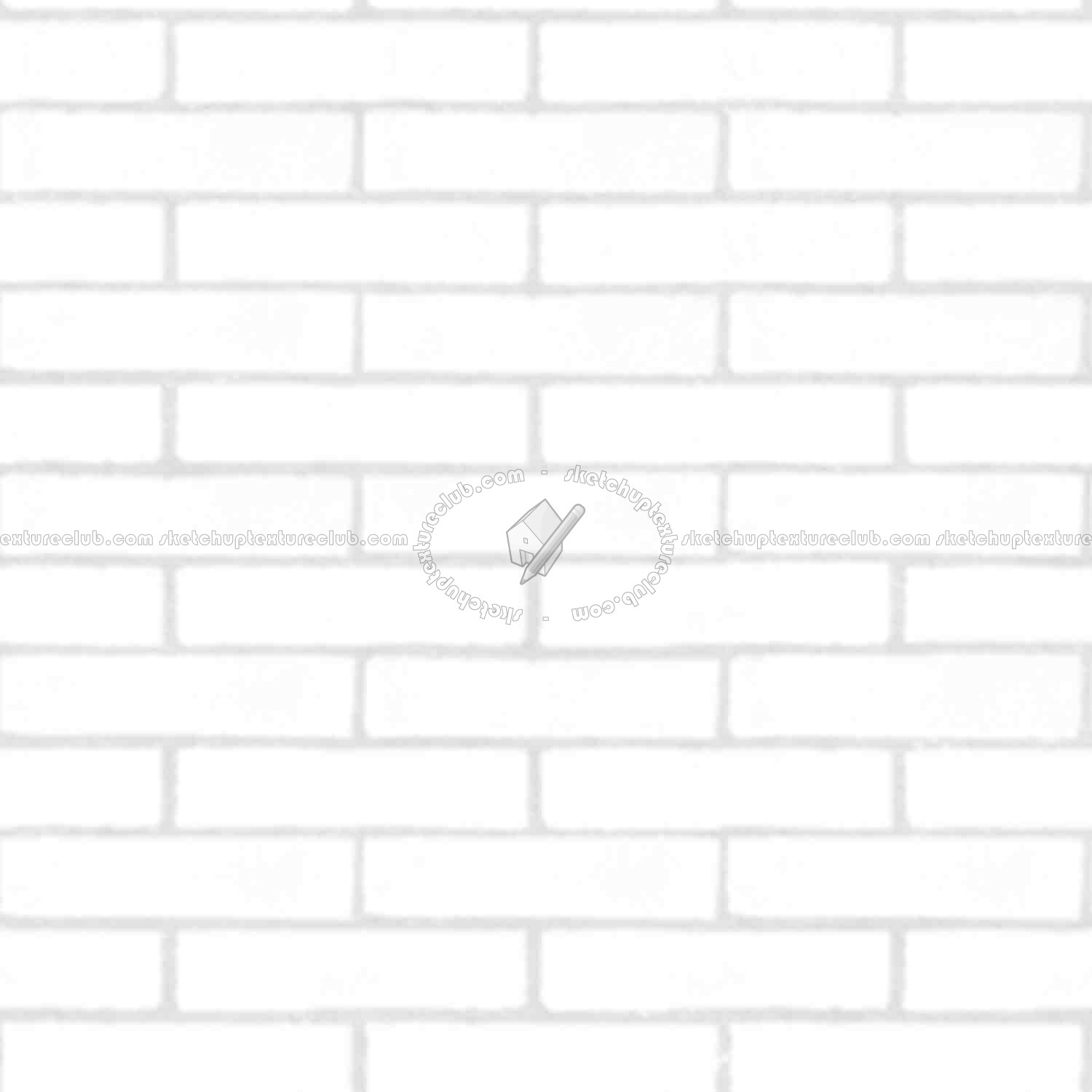 Textures   -   ARCHITECTURE   -   BRICKS   -   Facing Bricks   -   Smooth  - Facing smooth bricks texture seamless 00256 - Ambient occlusion