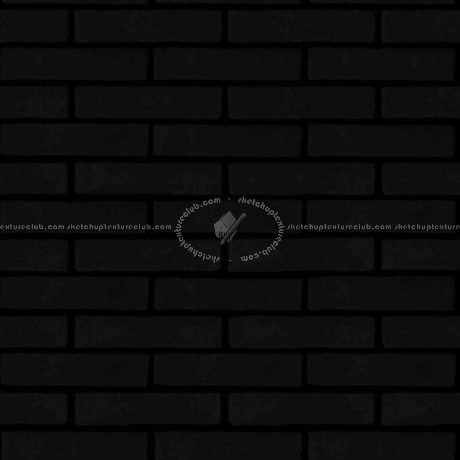 Textures   -   ARCHITECTURE   -   BRICKS   -   Facing Bricks   -   Smooth  - Facing smooth bricks texture seamless 00256 - Specular