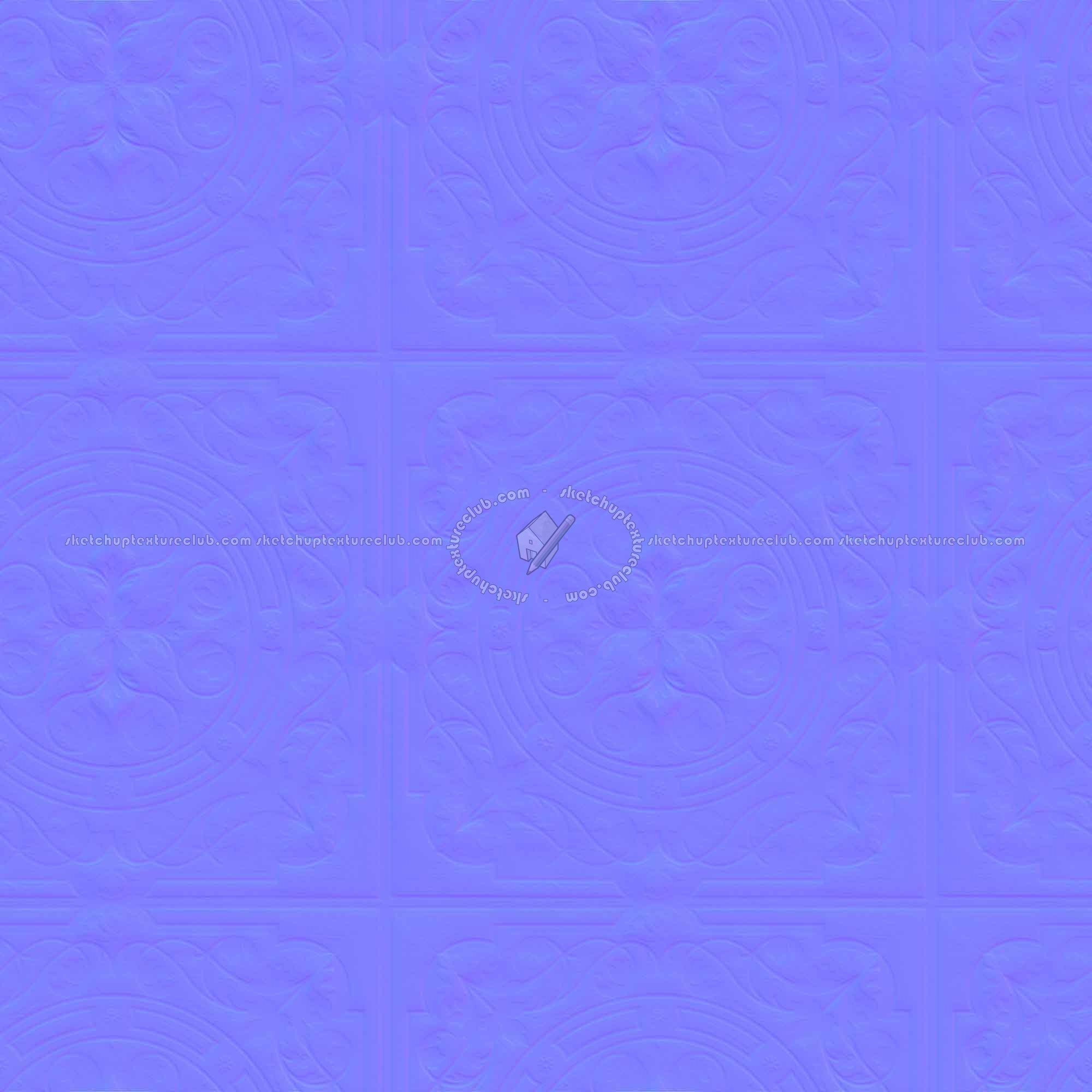 Textures   -   ARCHITECTURE   -   WOOD FLOORS   -   Geometric pattern  - Parquet geometric pattern texture seamless 04728 - Normal