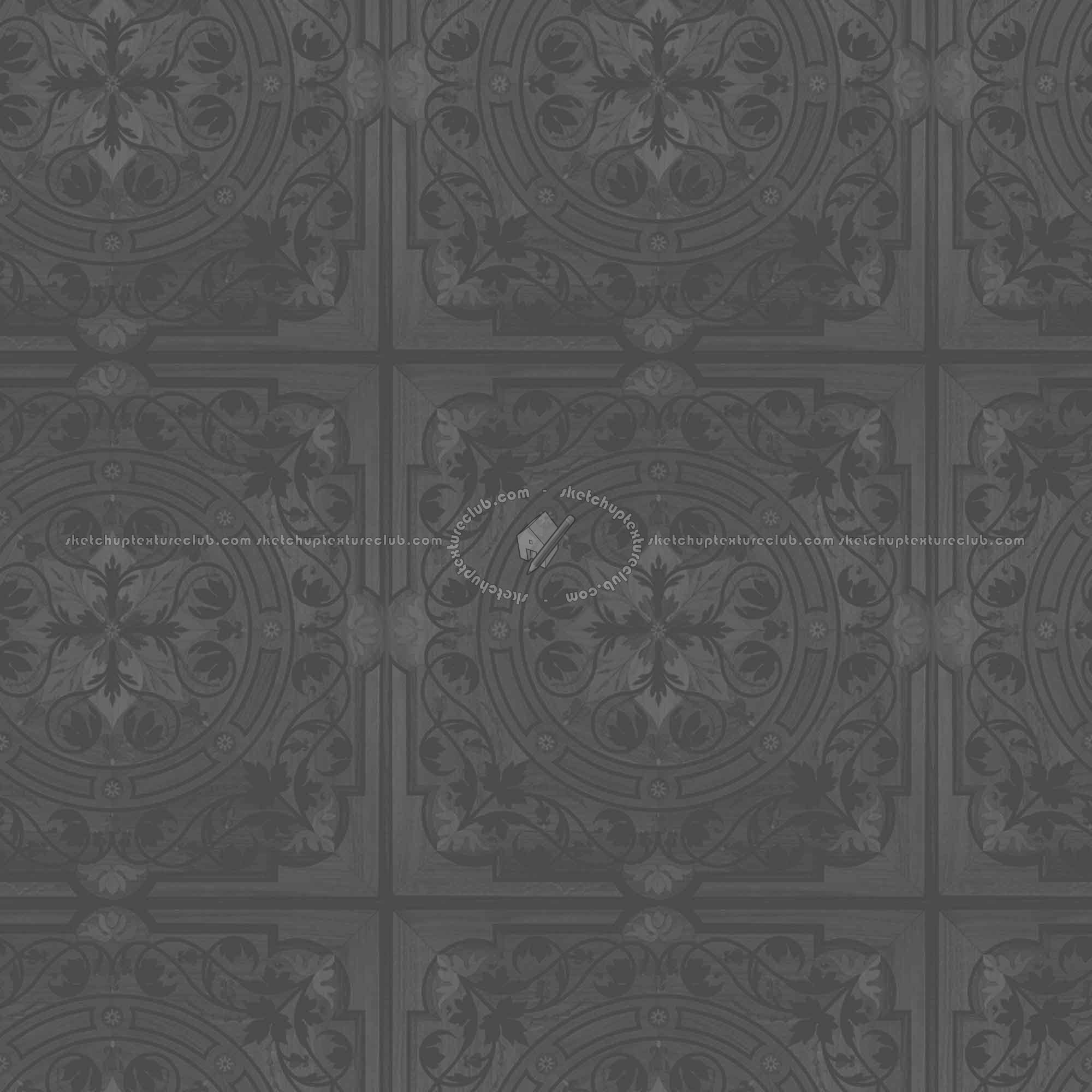 Textures   -   ARCHITECTURE   -   WOOD FLOORS   -   Geometric pattern  - Parquet geometric pattern texture seamless 04728 - Specular