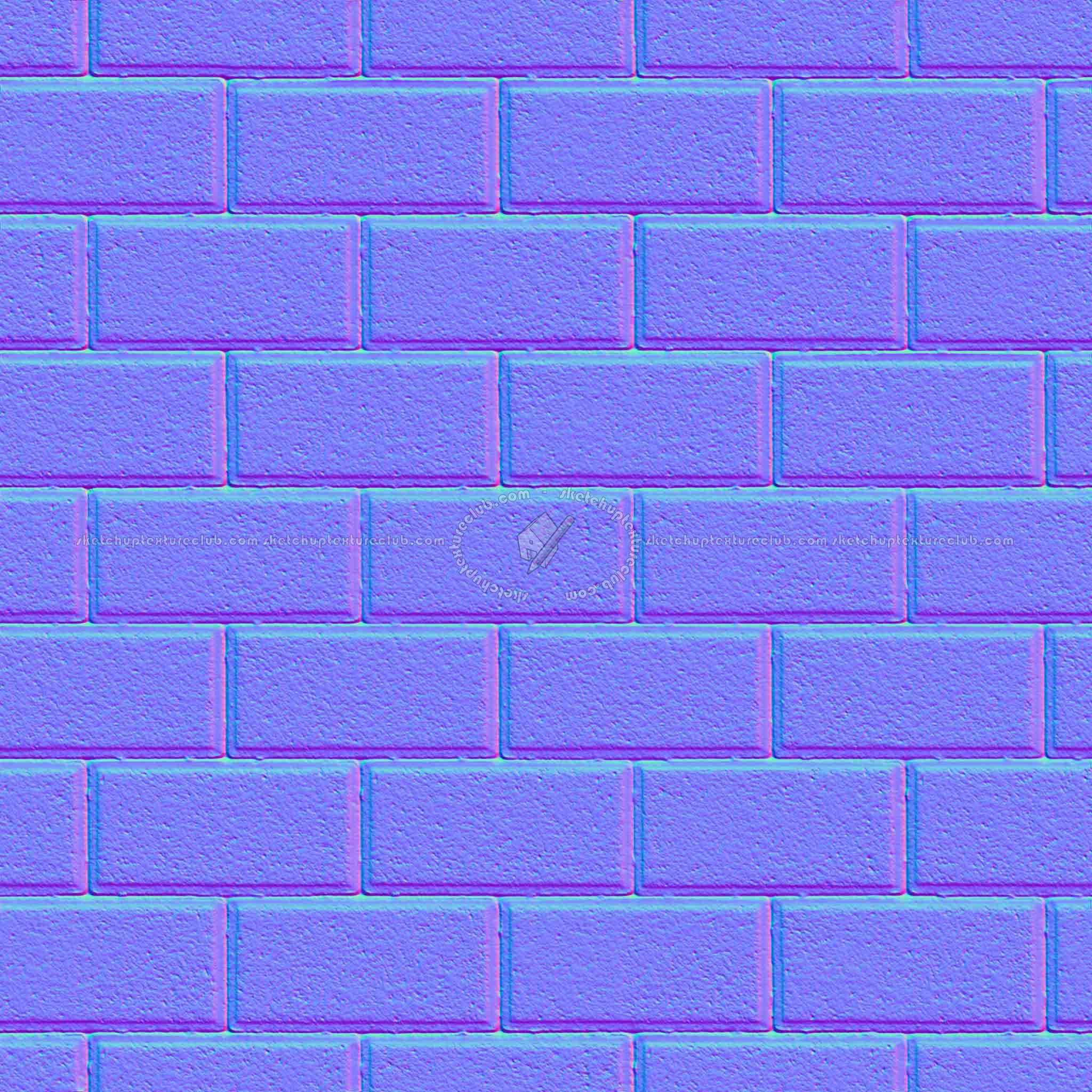 Textures - ARCHITECTURE - PAVING OUTDOOR - Concrete - Blocks regular - Paving outdoor concrete regular block texture seamless 05632 - Normal