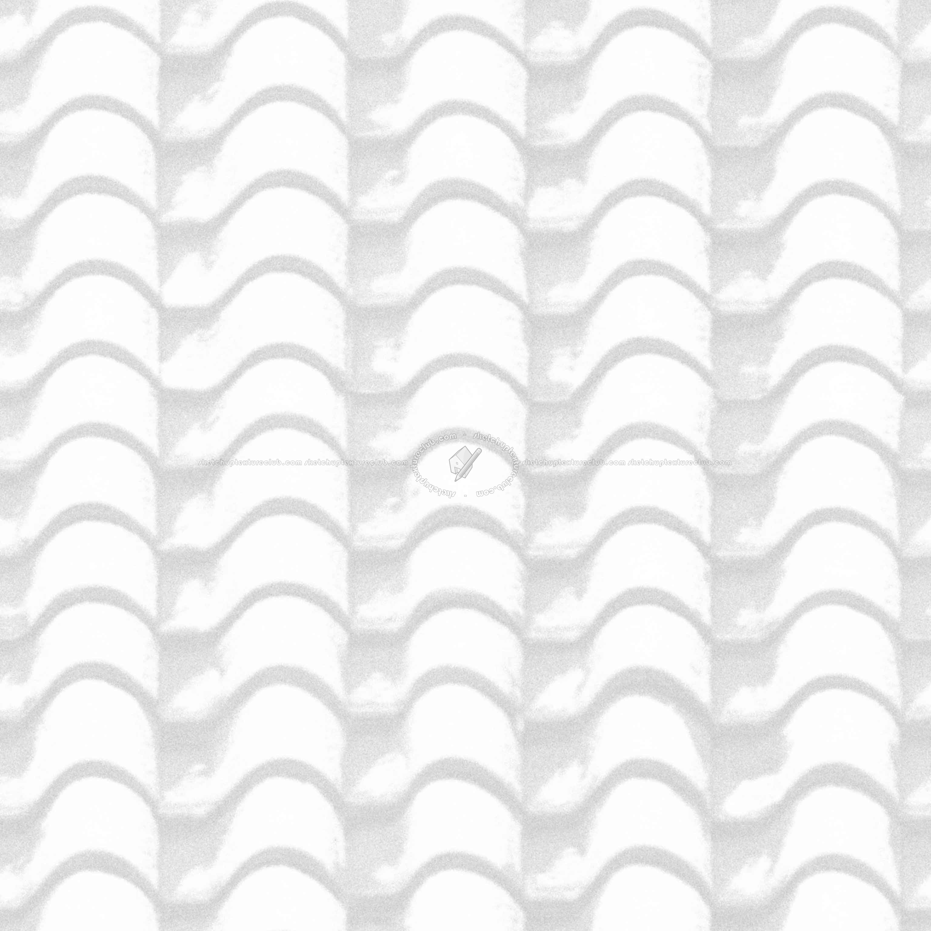 Textures   -   ARCHITECTURE   -   ROOFINGS   -   Snowy roofs  - Snowy roof texture seamless 04035 - Ambient occlusion
