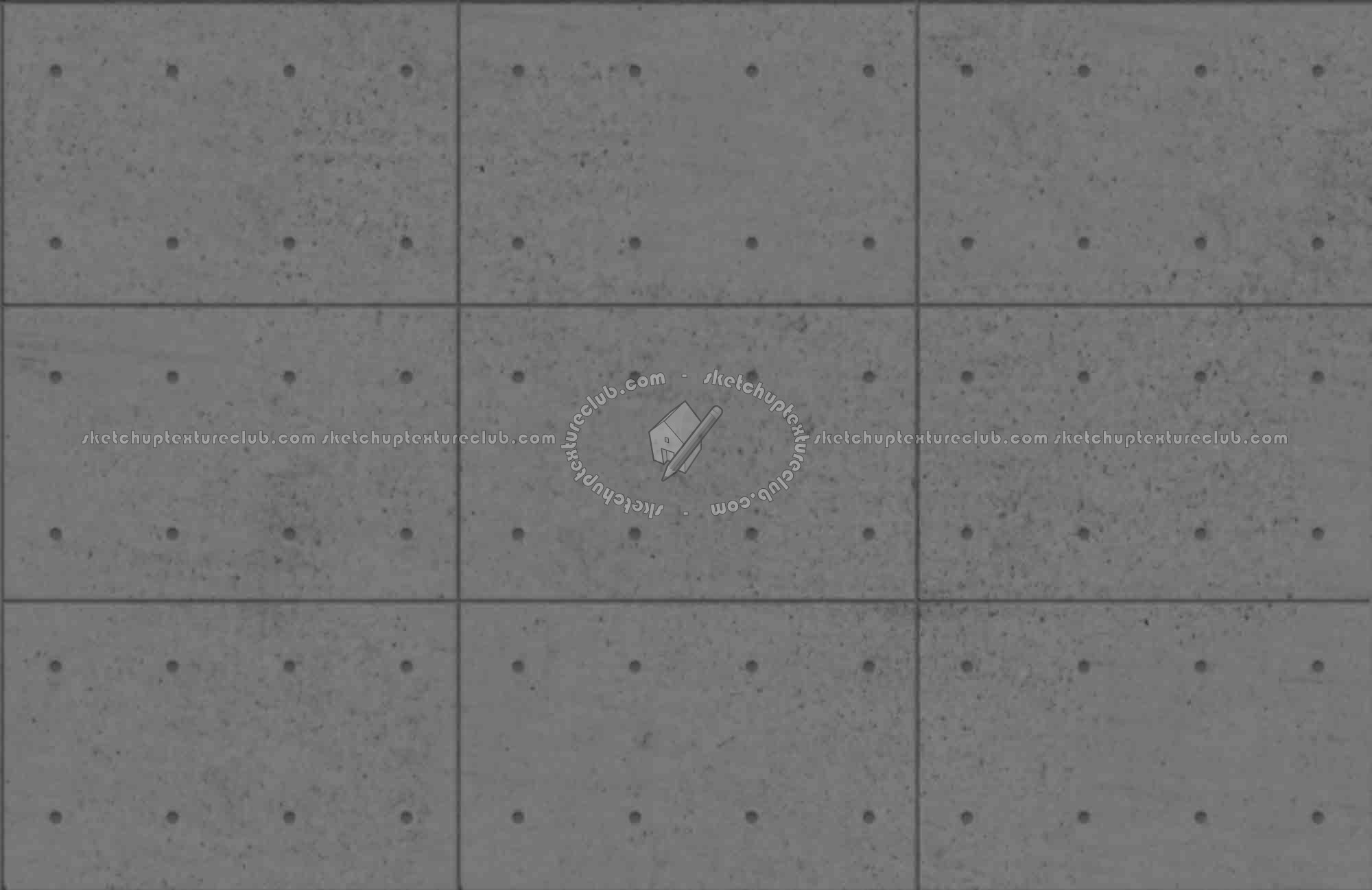 Textures   -   ARCHITECTURE   -   CONCRETE   -   Plates   -   Tadao Ando  - Tadao ando concrete plates seamless 01821 - Displacement