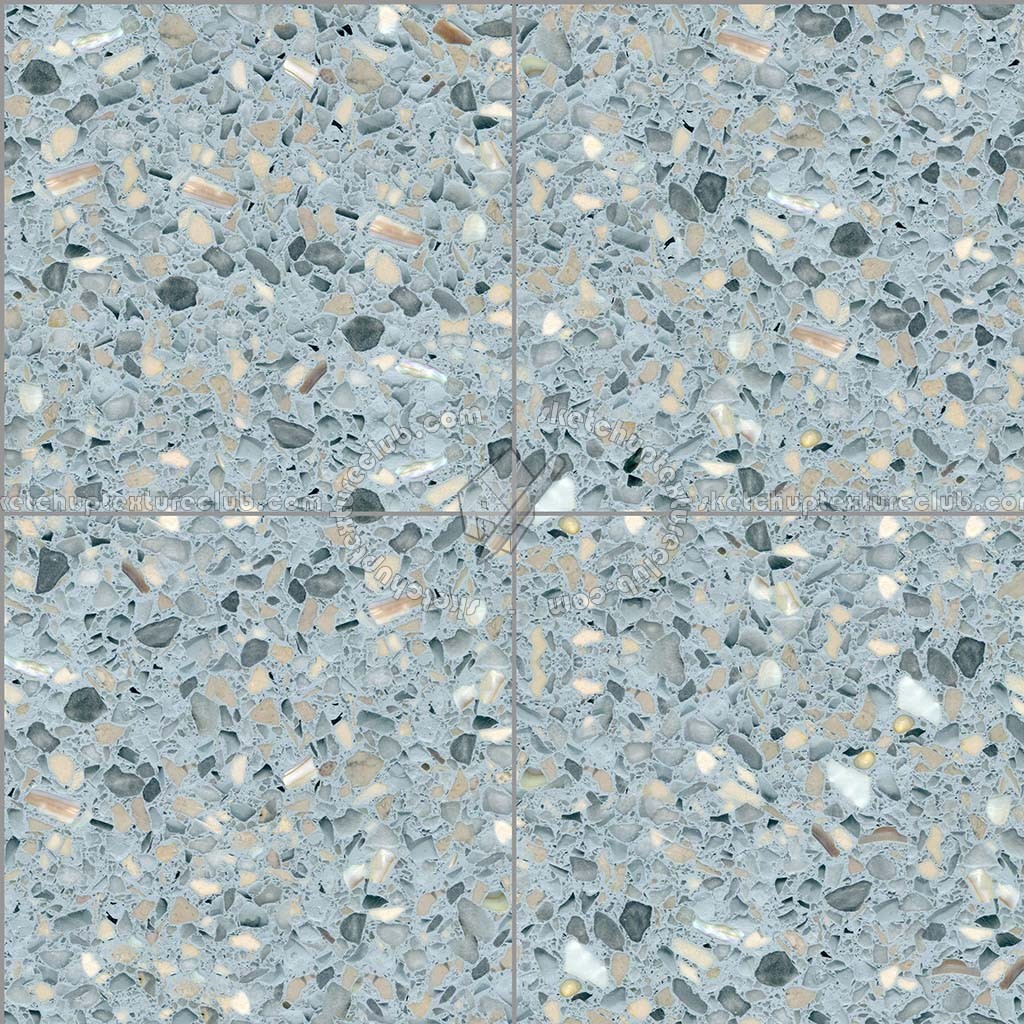 terrazzo floor tile PBR texture seamless 21488