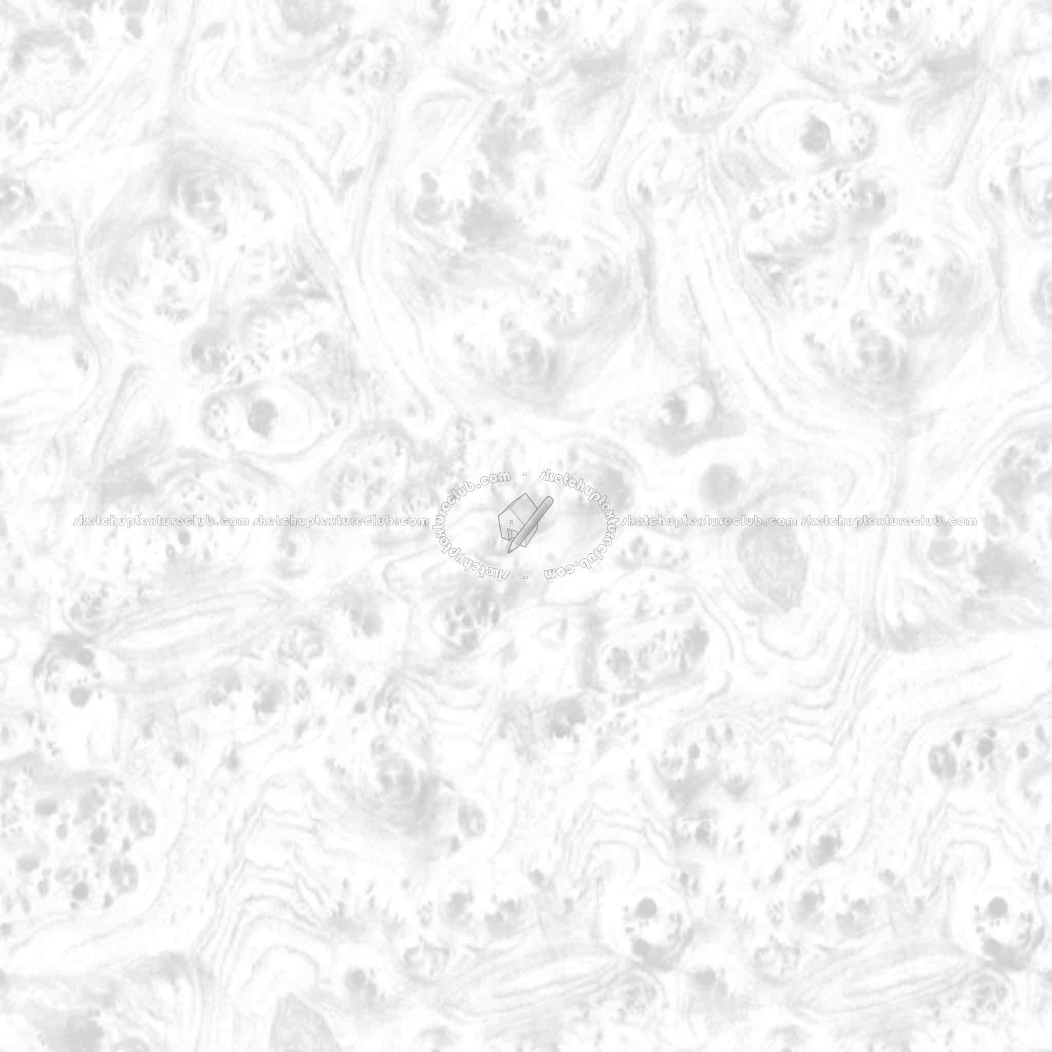 Textures   -   ARCHITECTURE   -   WOOD   -   Fine wood   -   Medium wood  - Walnut burl wood fine medium color texture seamless 04404 - Ambient occlusion