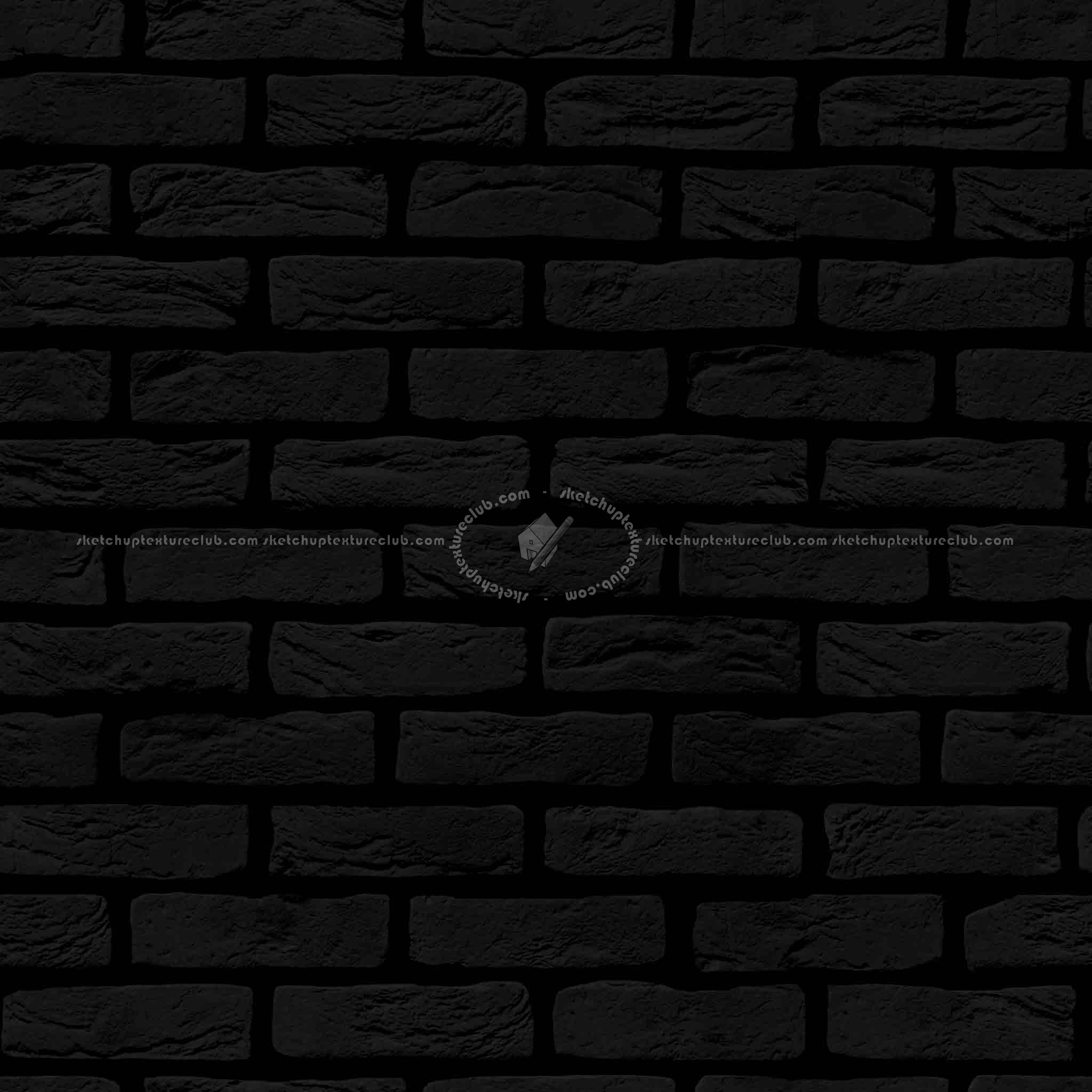 Textures   -   ARCHITECTURE   -   BRICKS   -   White Bricks  - White bricks texture seamless 00496 - Specular