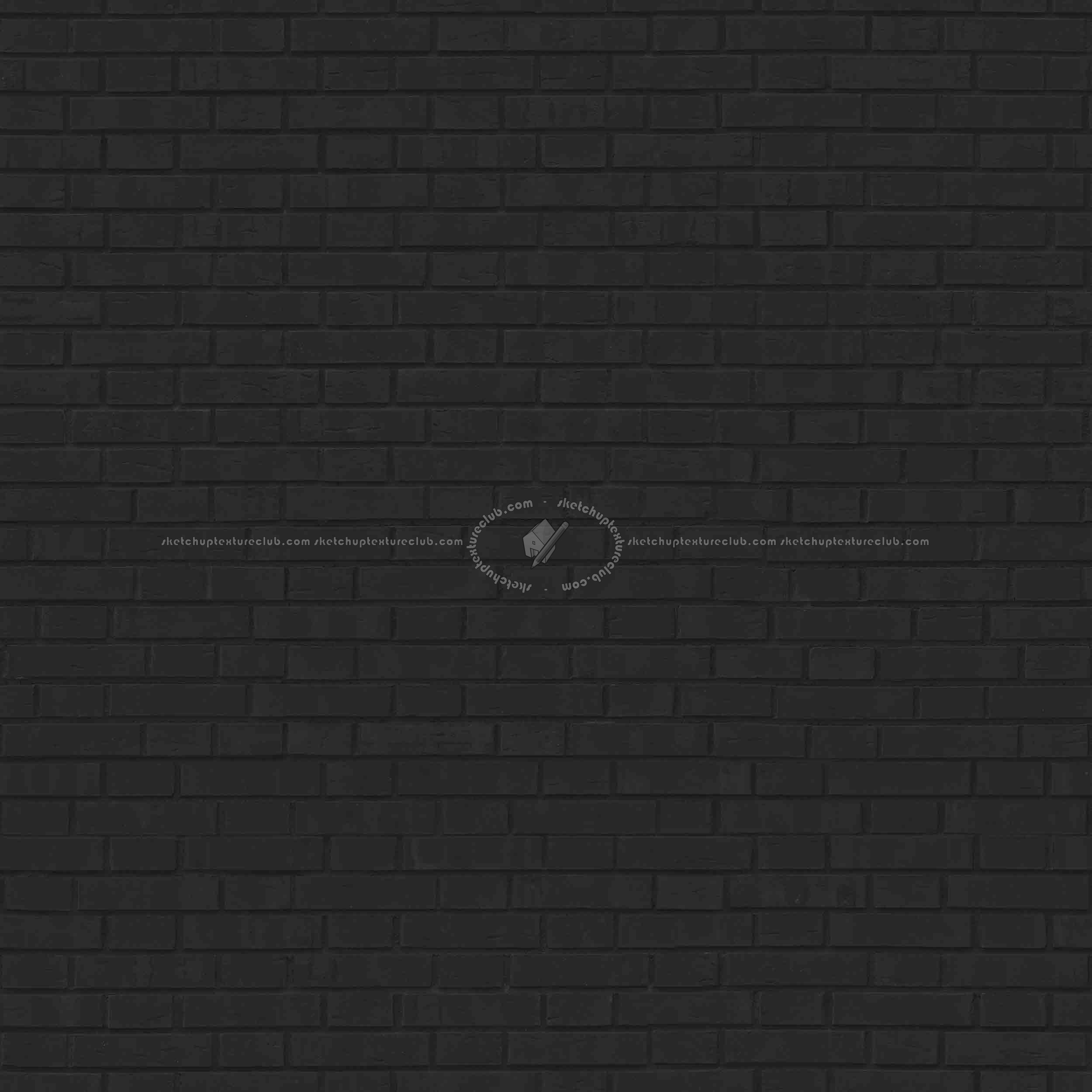 Textures   -   ARCHITECTURE   -   BRICKS   -   Facing Bricks   -   Rustic  - Rustic bricks texture seamless 00243 - Specular