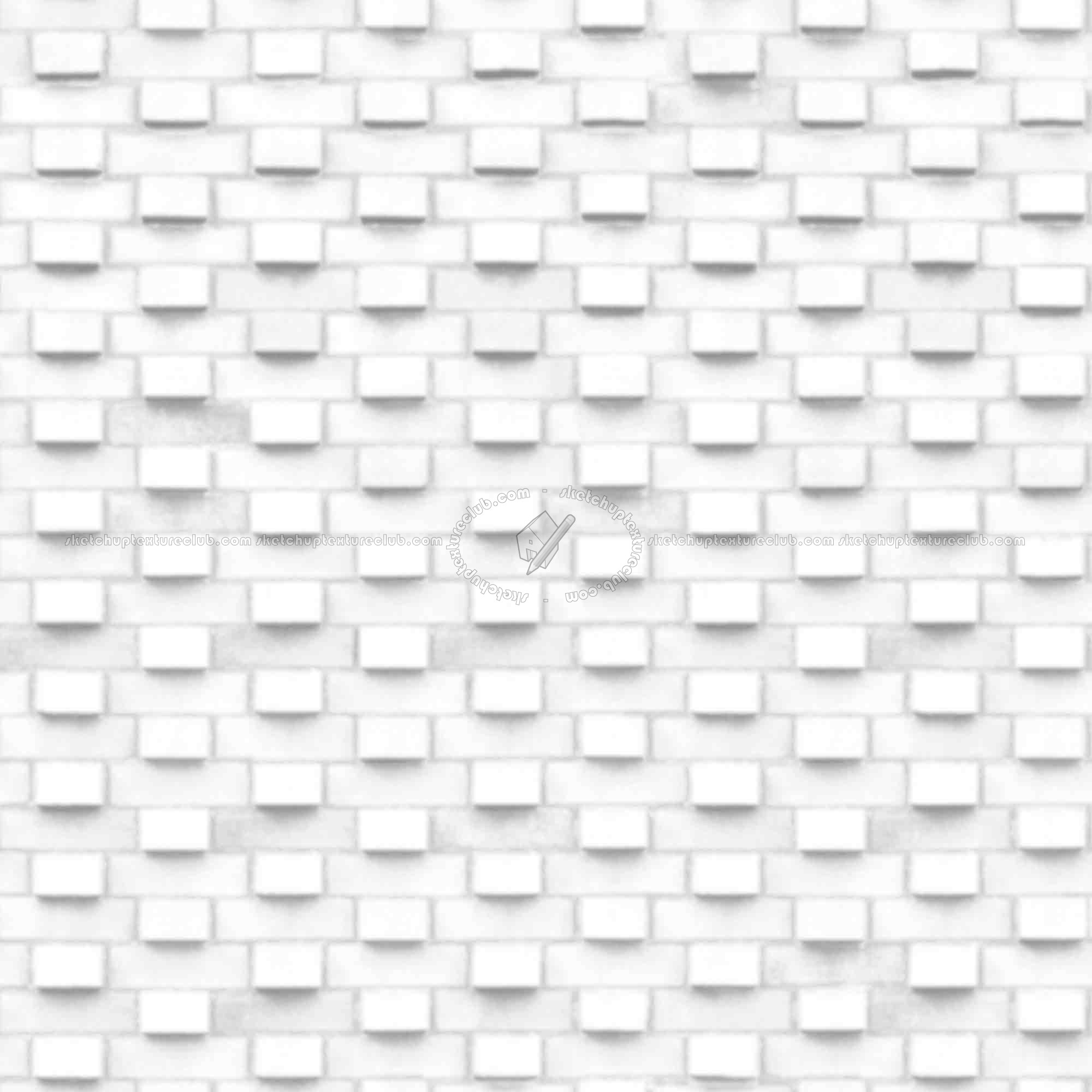 Textures   -   ARCHITECTURE   -   BRICKS   -   Special Bricks  - Special brick texture seamless 20487 - Ambient occlusion