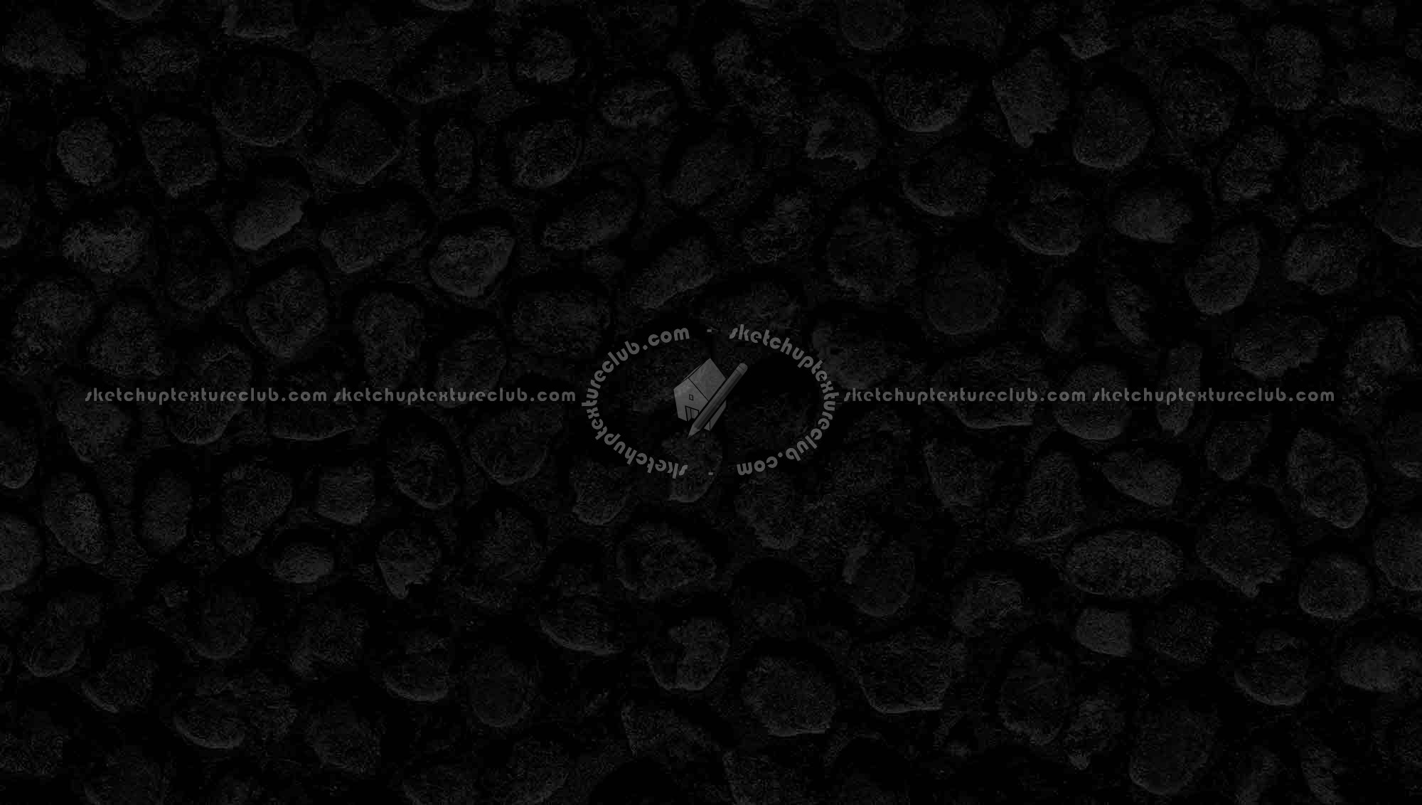 Textures   -   ARCHITECTURE   -   ROADS   -   Paving streets   -   Rounded cobble  - Street paving cobblestone texture seamless 20545 - Specular