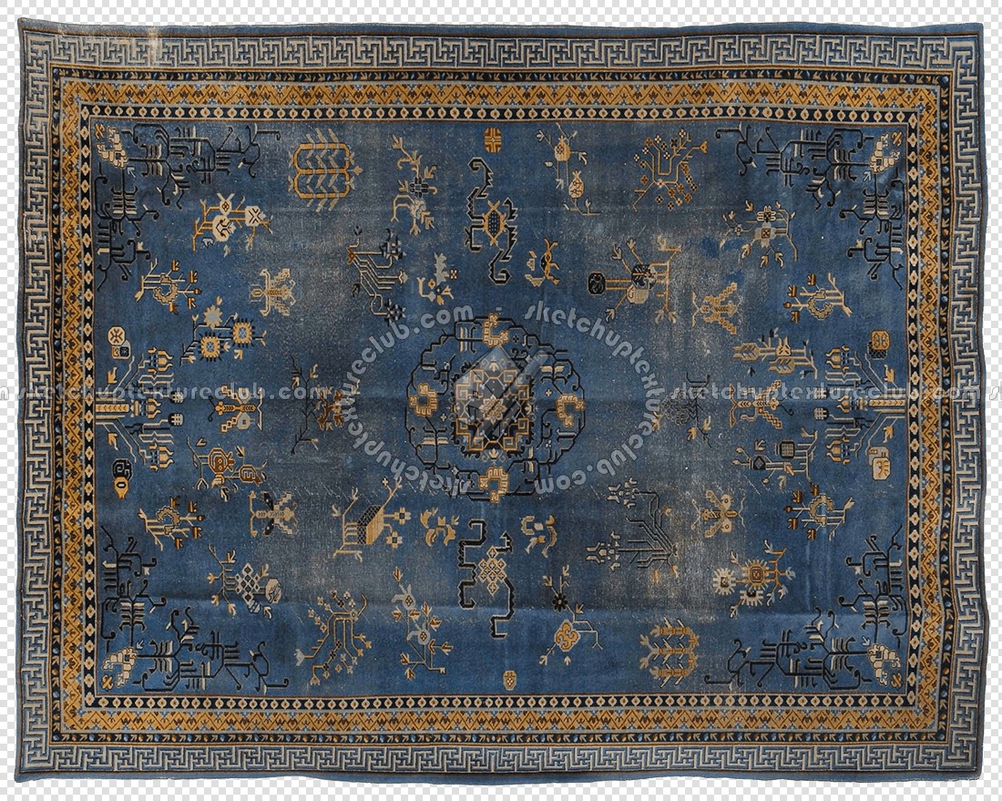 Textures - MATERIALS - RUGS - Vintage faded rugs - vintage worn rug texture 21647