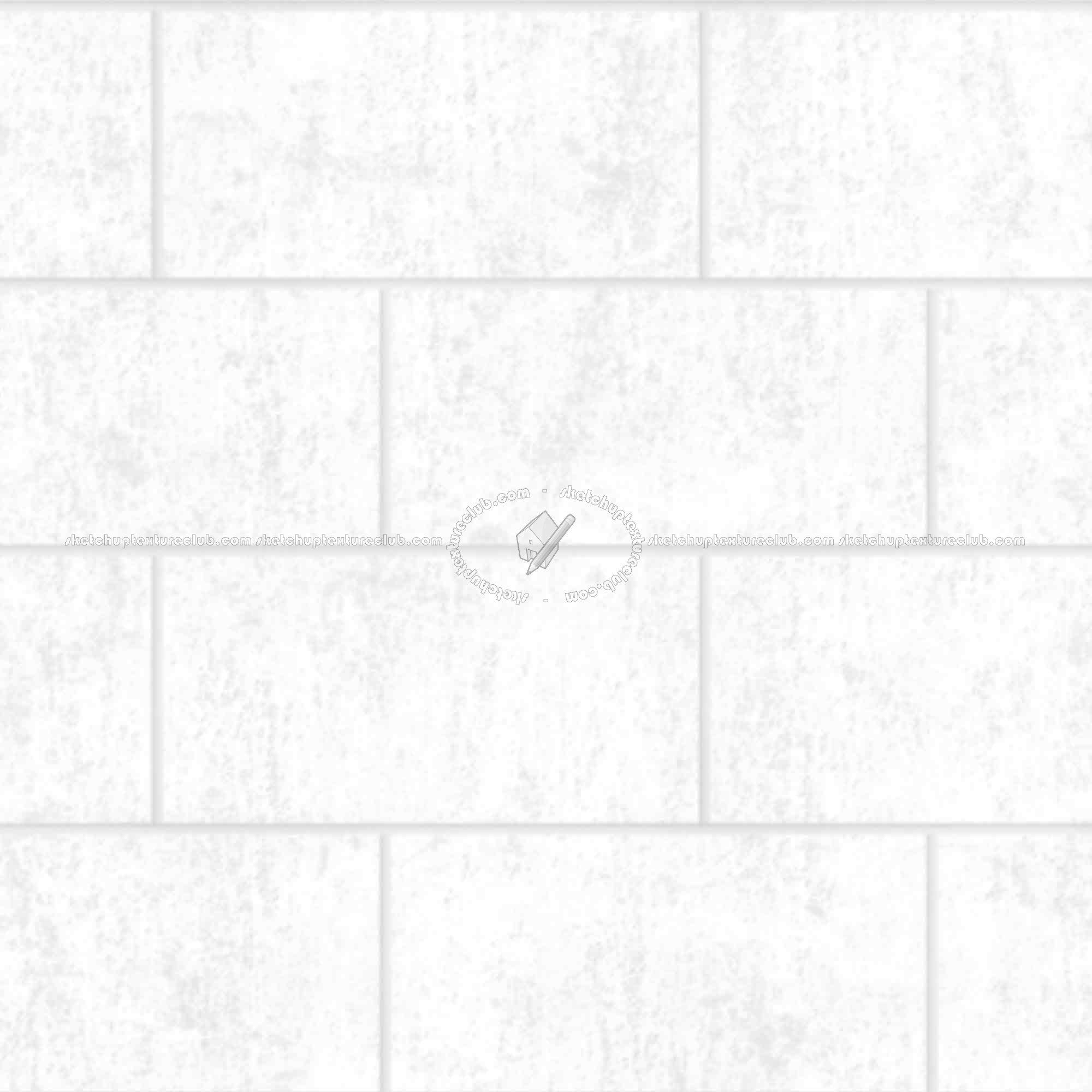 Textures   -   ARCHITECTURE   -   CONCRETE   -   Plates   -   Dirty  - Concrete dirt plates wall texture seamless 01786 - Ambient occlusion