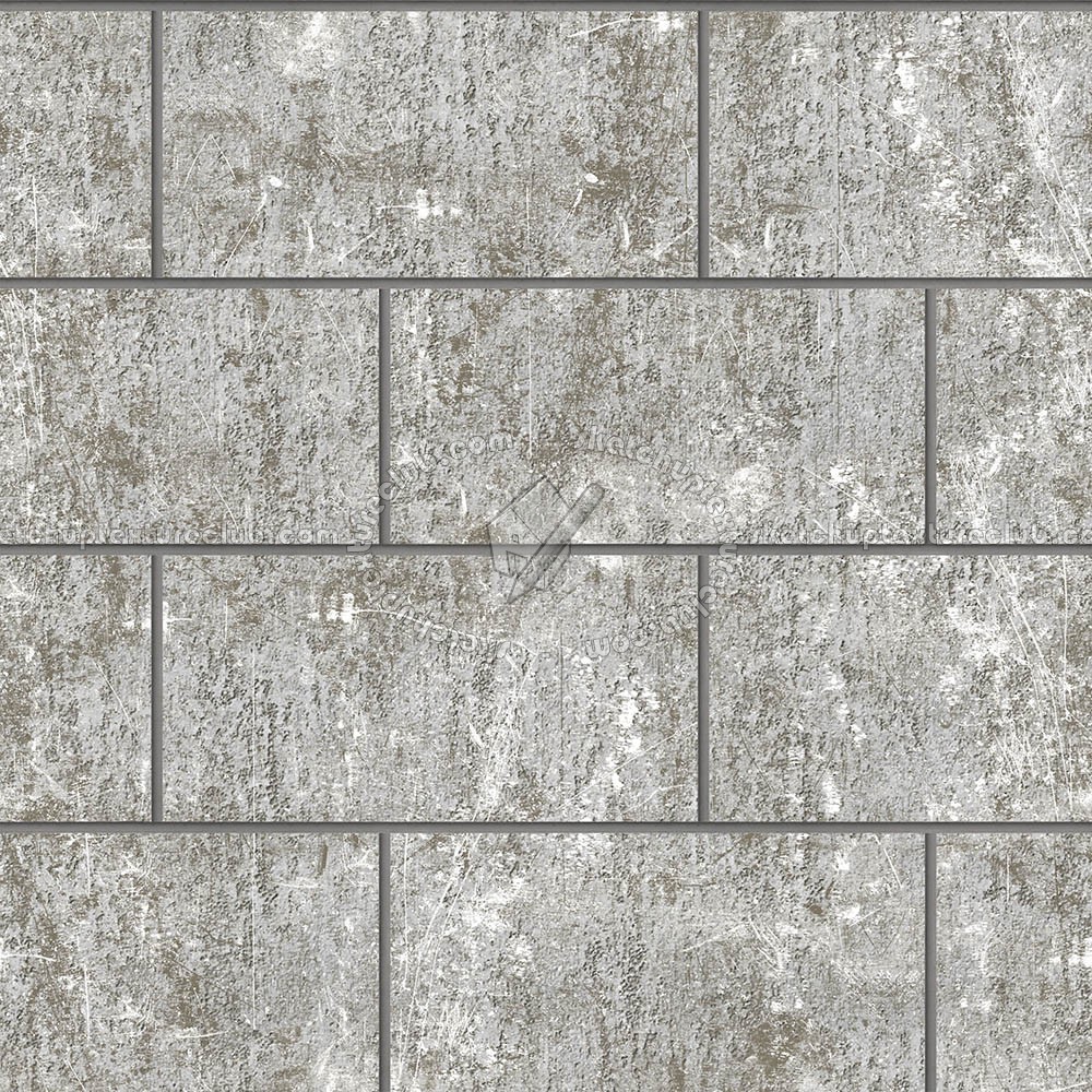 Textures   -   ARCHITECTURE   -   CONCRETE   -   Plates   -   Dirty  - Concrete dirt plates wall texture seamless 01786 (seamless)