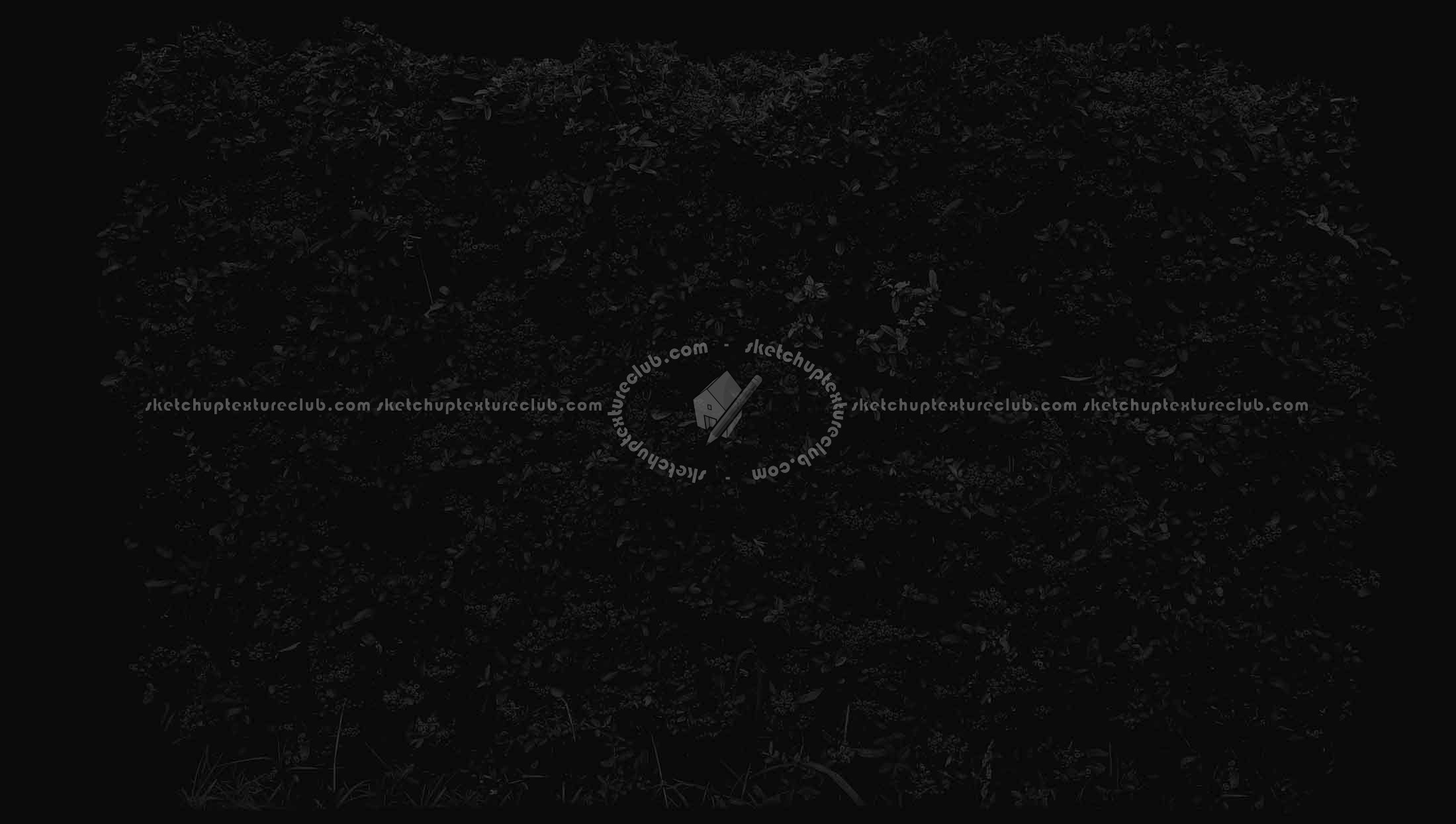 Textures   -   NATURE ELEMENTS   -   VEGETATION   -   Hedges  - Cut out autumnal hedge texture 18708 - Specular