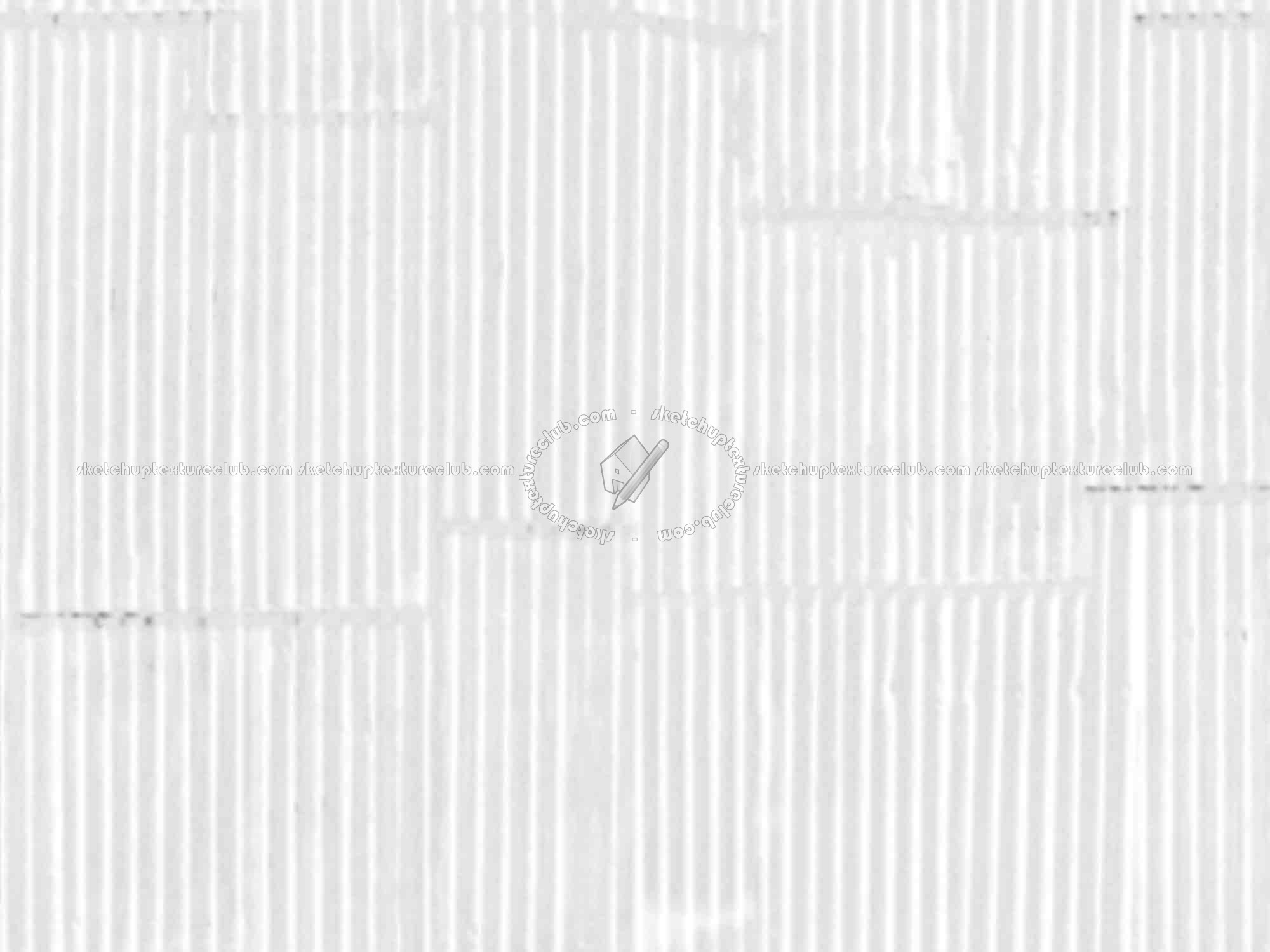 Textures   -   MATERIALS   -   METALS   -   Corrugated  - Iron corrugated dirt rusty metal texture seamless 09988 - Ambient occlusion