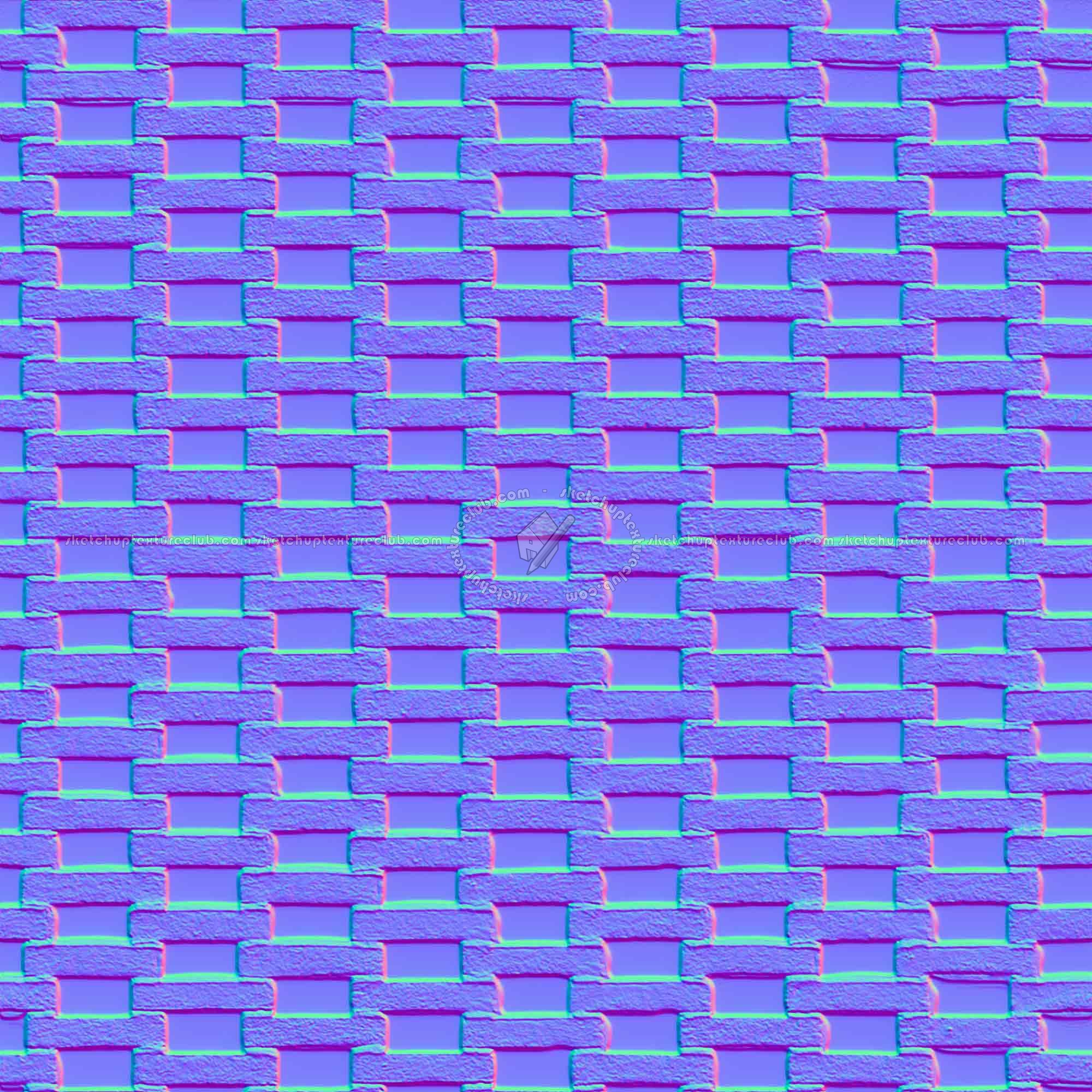 Textures   -   ARCHITECTURE   -   BRICKS   -   Special Bricks  - Italy special bricks texture seamless 20489 - Normal