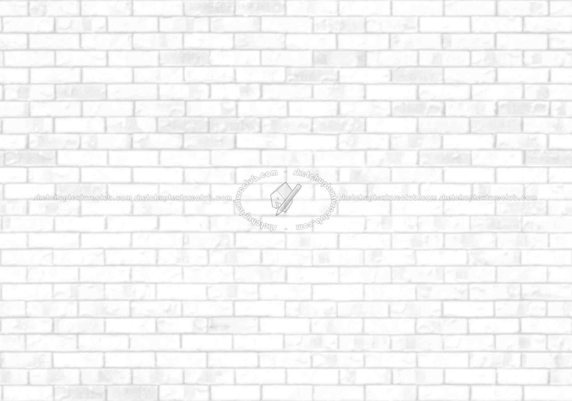 Textures   -   ARCHITECTURE   -   BRICKS   -   Facing Bricks   -   Rustic  - Rustic bricks texture seamless 00244 - Ambient occlusion