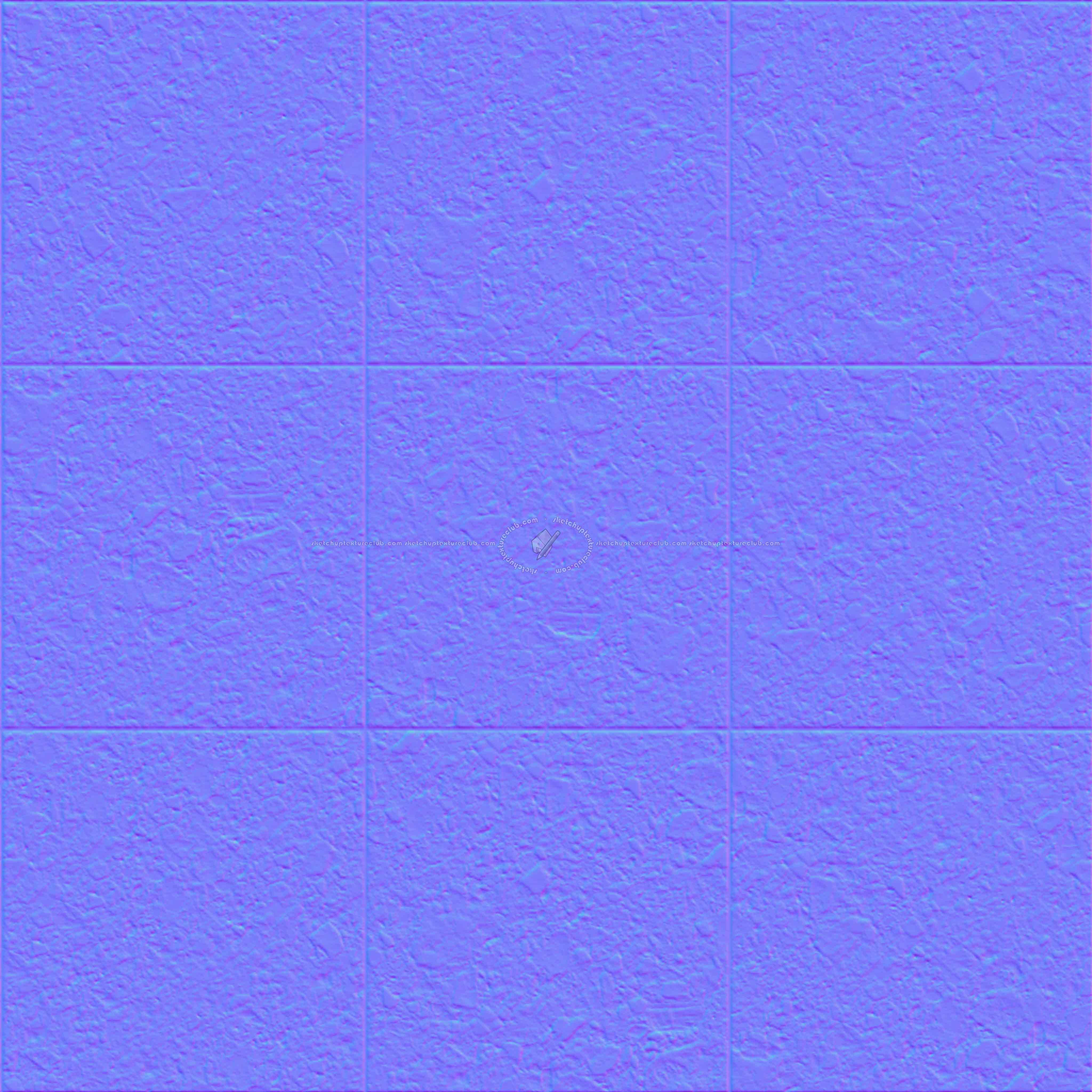 Textures   -   ARCHITECTURE   -   TILES INTERIOR   -   Stone tiles  - Ceppo Di Grè stone flooring pbr texture seamless 22239 - Normal