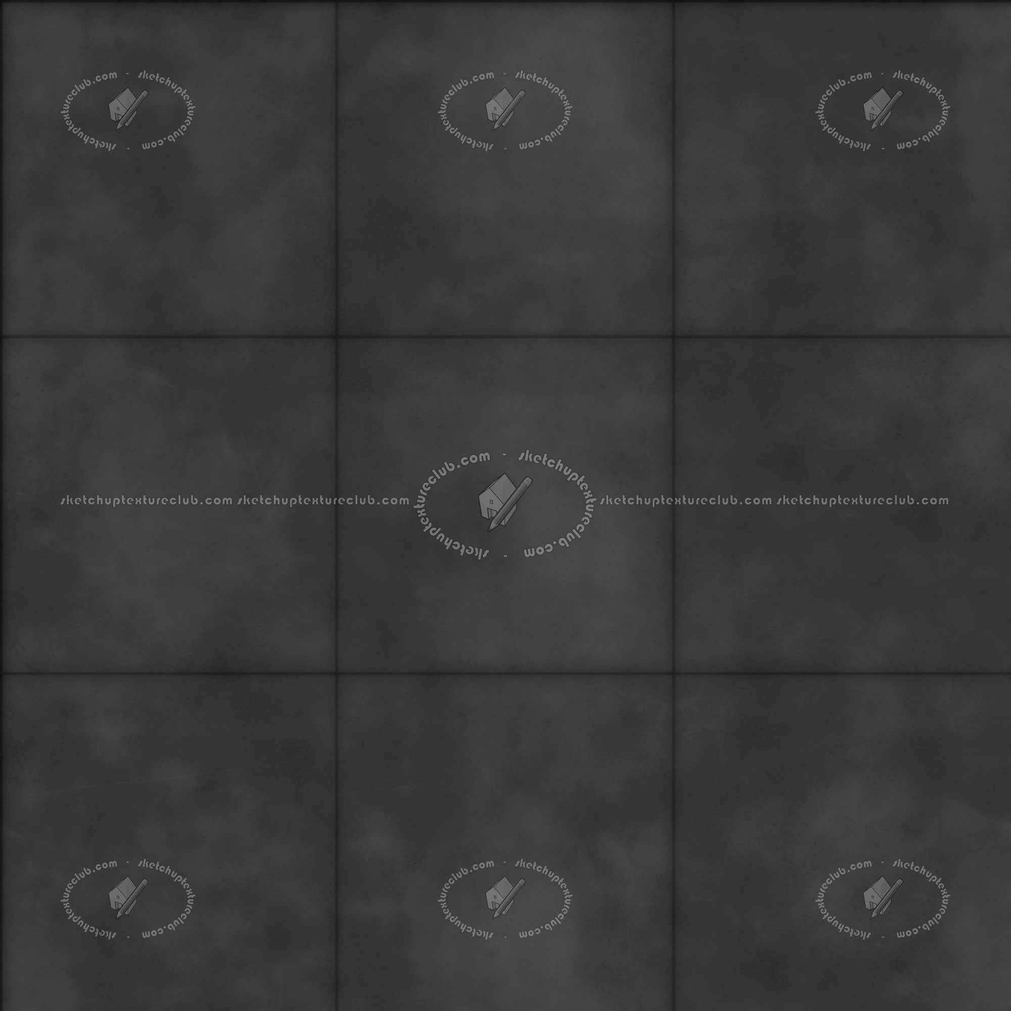 Textures - ARCHITECTURE - TILES INTERIOR - Design Industry - Design industry concrete square tile texture seamless 17094 - Displacement