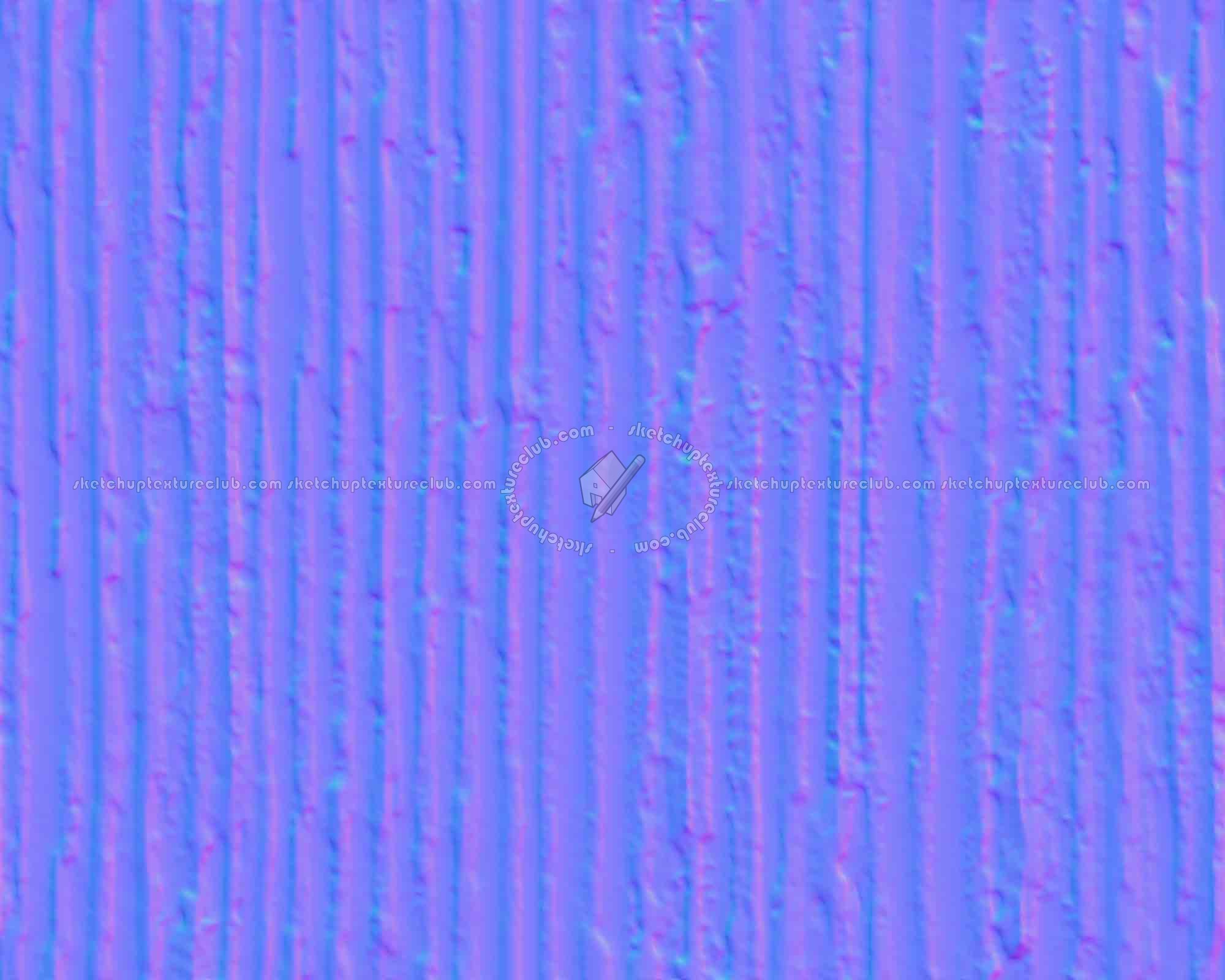 Textures   -   MATERIALS   -   METALS   -   Corrugated  - Iron corrugated dirt rusty metal texture seamless 09989 - Normal