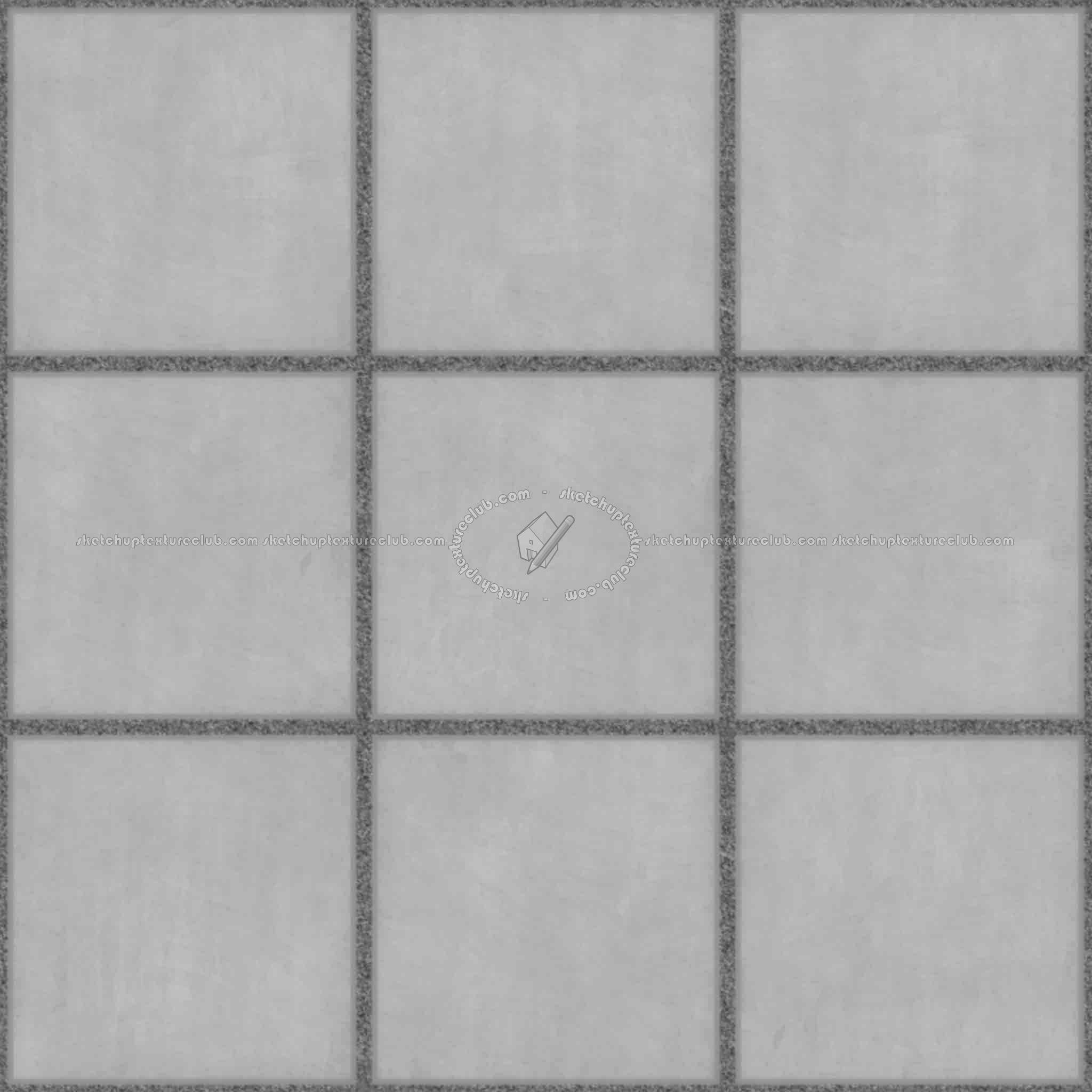 Textures   -   ARCHITECTURE   -   PAVING OUTDOOR   -   Concrete   -   Blocks regular  - Paving outdoor concrete regular block texture seamless 05697 - Displacement