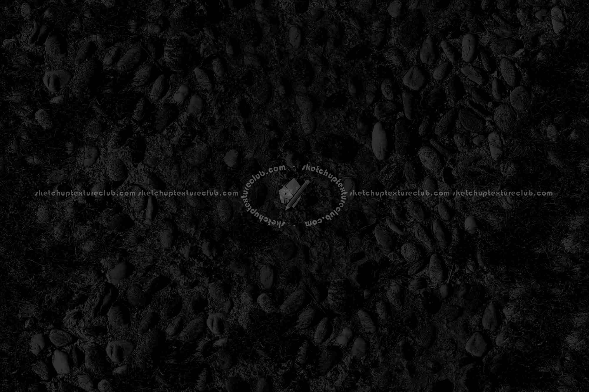 Textures   -   ARCHITECTURE   -   ROADS   -   Paving streets   -   Rounded cobble  - Street paving rounded cobblestone texture seamless 20658 - Specular