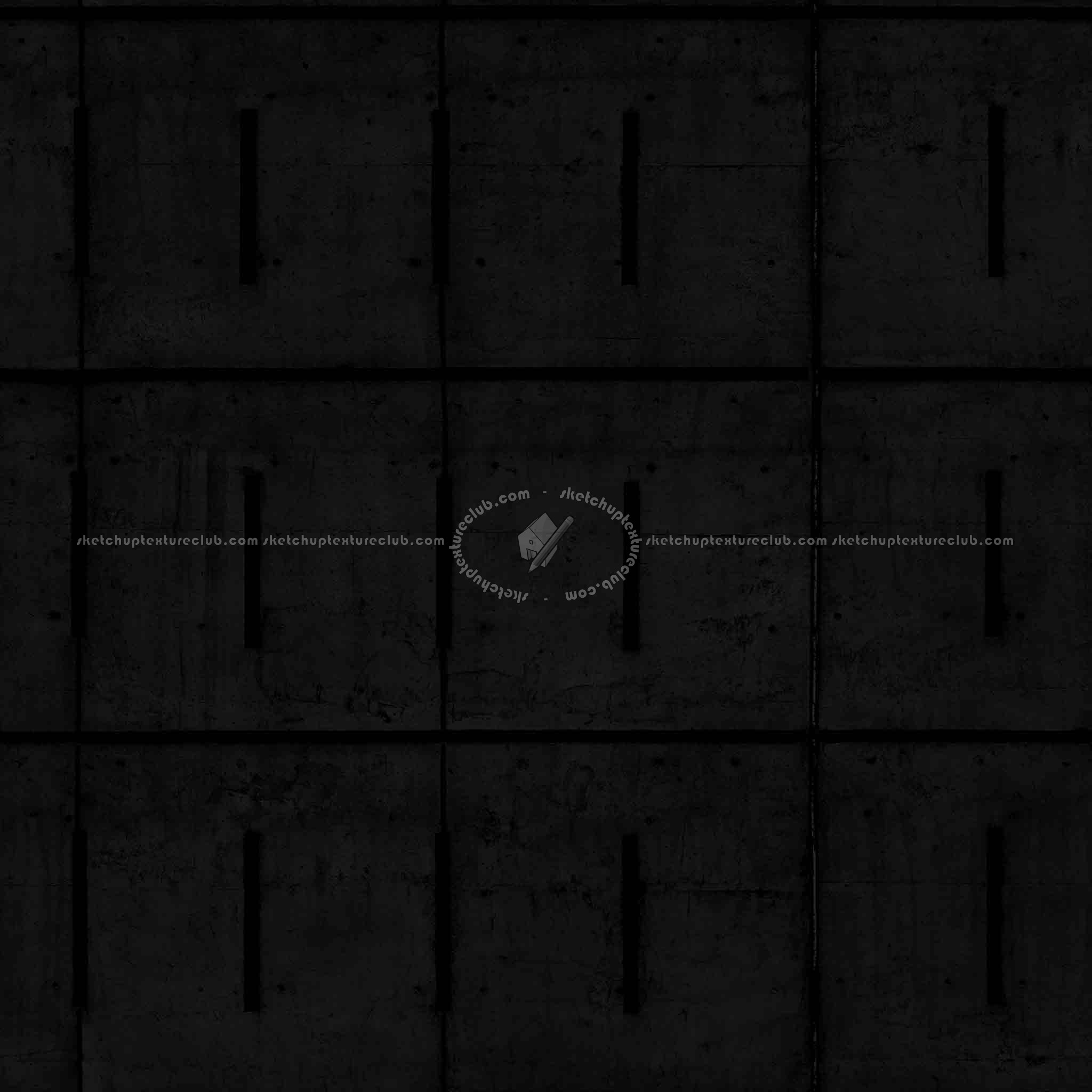 Textures   -   ARCHITECTURE   -   CONCRETE   -   Plates   -   Tadao Ando  - Tadao ando concrete plates seamless 01886 - Specular