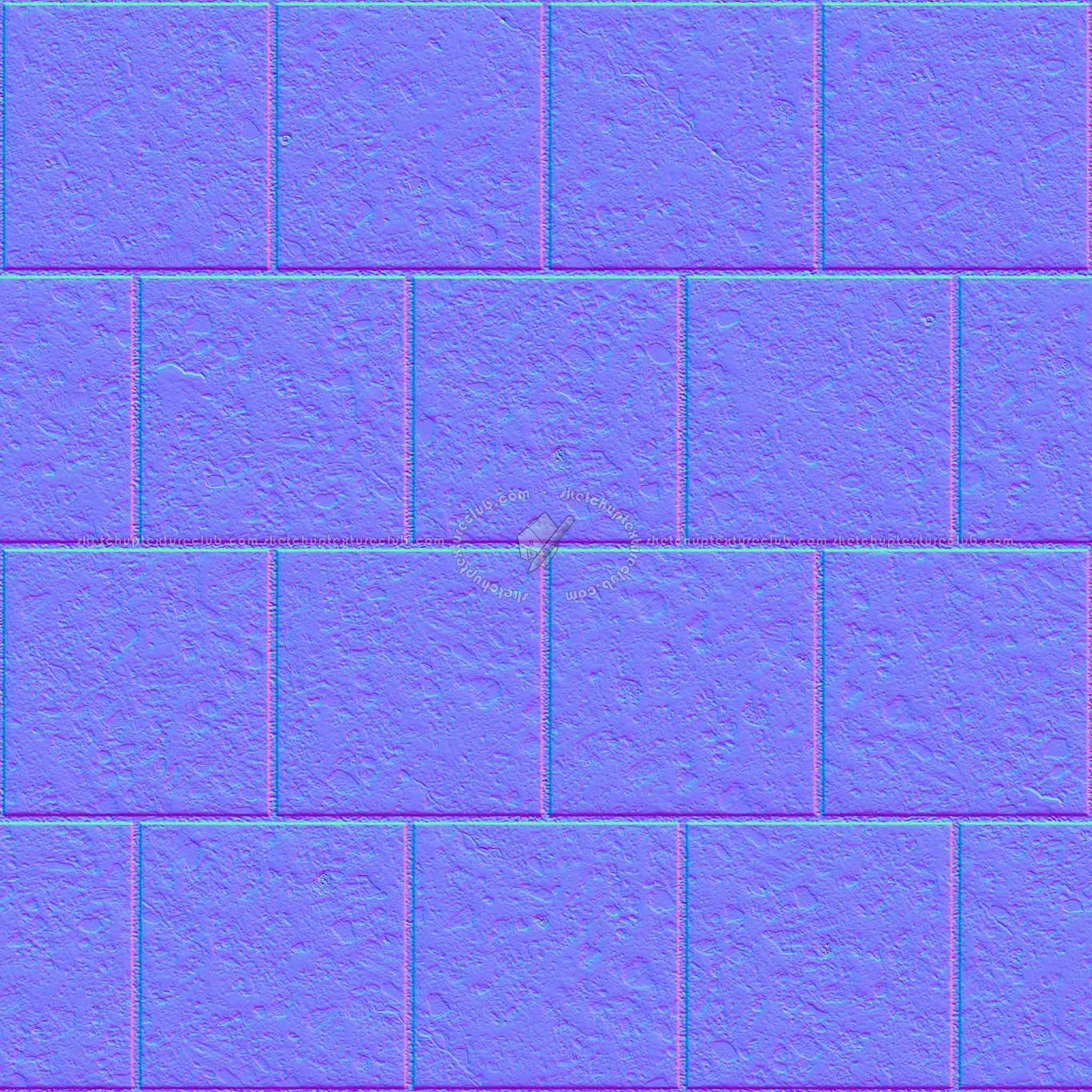 Textures   -   ARCHITECTURE   -   STONES WALLS   -   Claddings stone   -   Exterior  - Wall cladding stone texture seamless 07808 - Normal