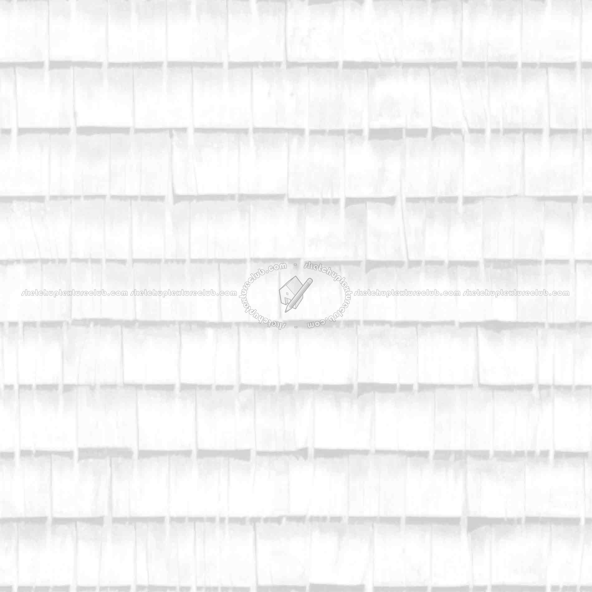 Textures   -   ARCHITECTURE   -   ROOFINGS   -   Shingles wood  - Wood shingle roof texture seamless 03849 - Ambient occlusion