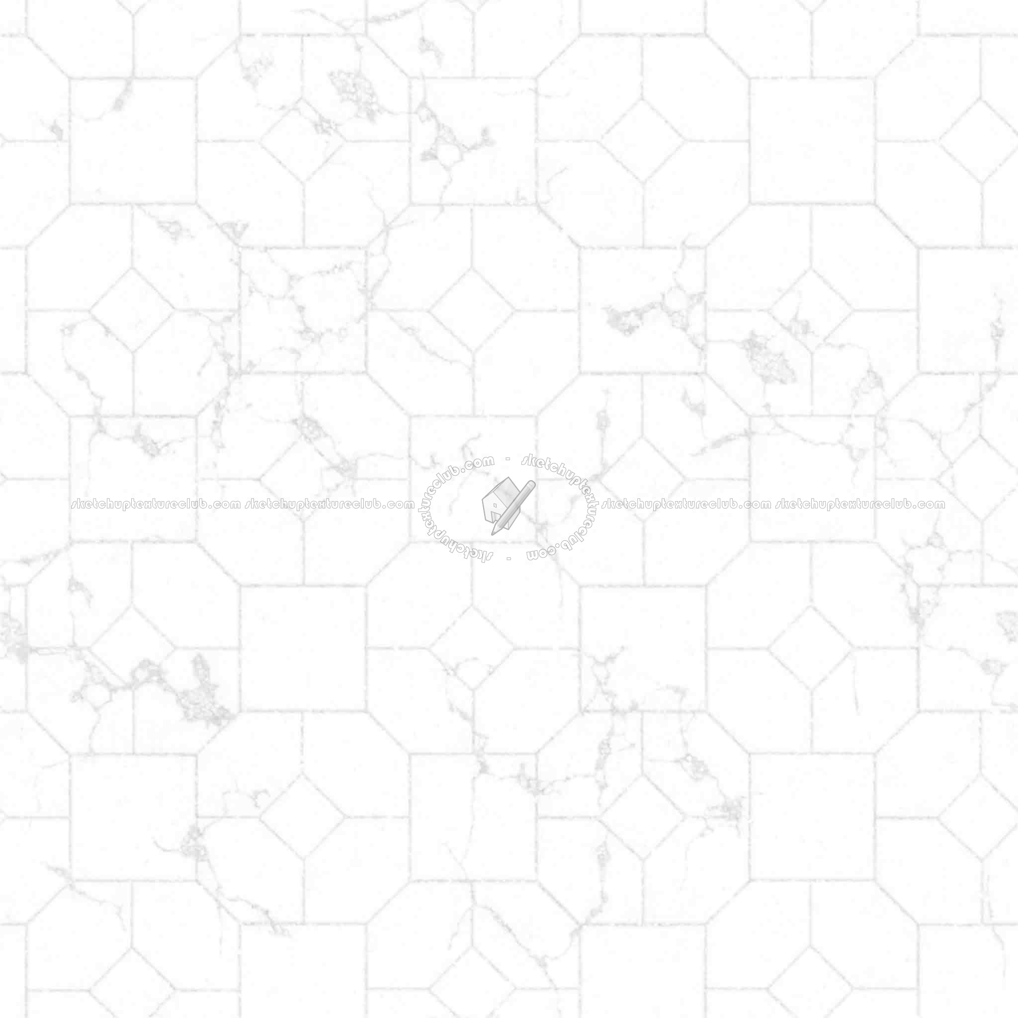 Textures   -   ARCHITECTURE   -   PAVING OUTDOOR   -   Concrete   -   Blocks damaged  - Concrete paving outdoor damaged texture seamless 05551 - Ambient occlusion