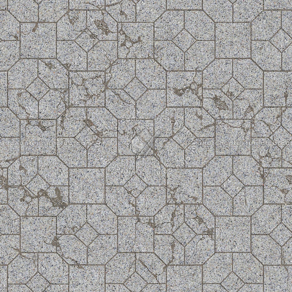 Textures   -   ARCHITECTURE   -   PAVING OUTDOOR   -   Concrete   -   Blocks damaged  - Concrete paving outdoor damaged texture seamless 05551 (seamless)