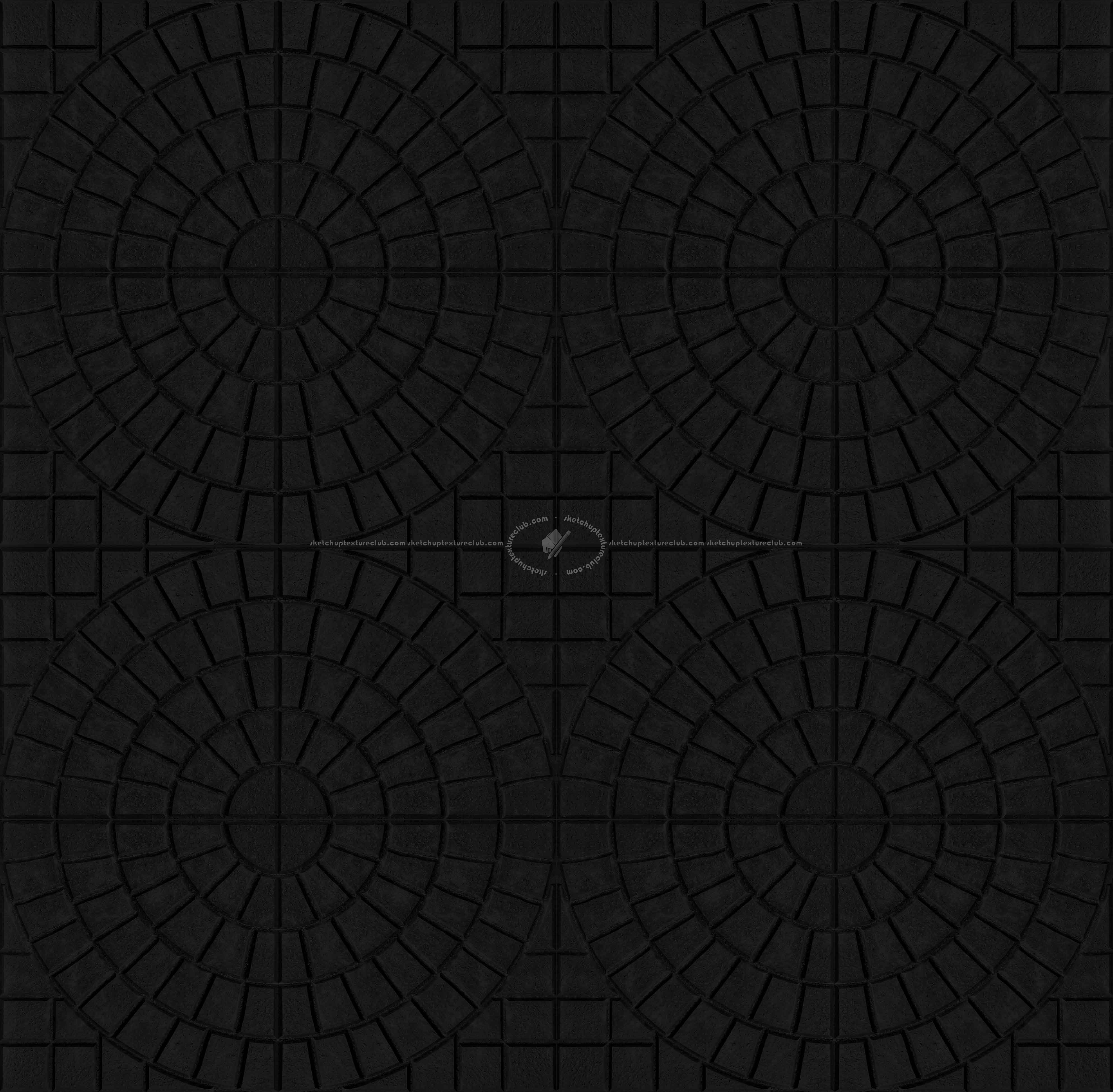 Textures   -   ARCHITECTURE   -   PAVING OUTDOOR   -   Concrete   -   Blocks mixed  - concrete paving outdoor texture-seamless 21332 - Specular