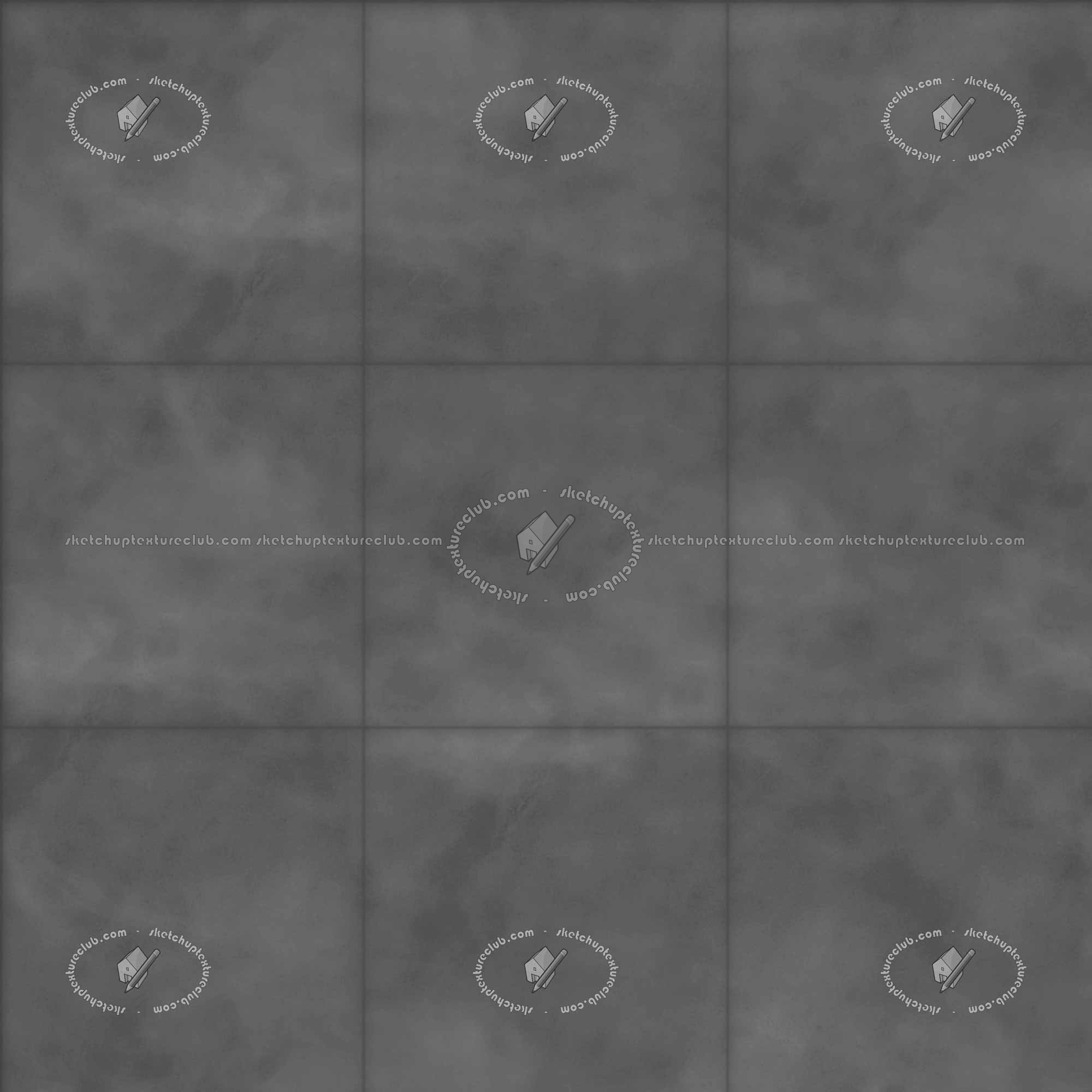 Textures - ARCHITECTURE - TILES INTERIOR - Design Industry - Design industry concrete square tile texture seamless 17096 - Displacement