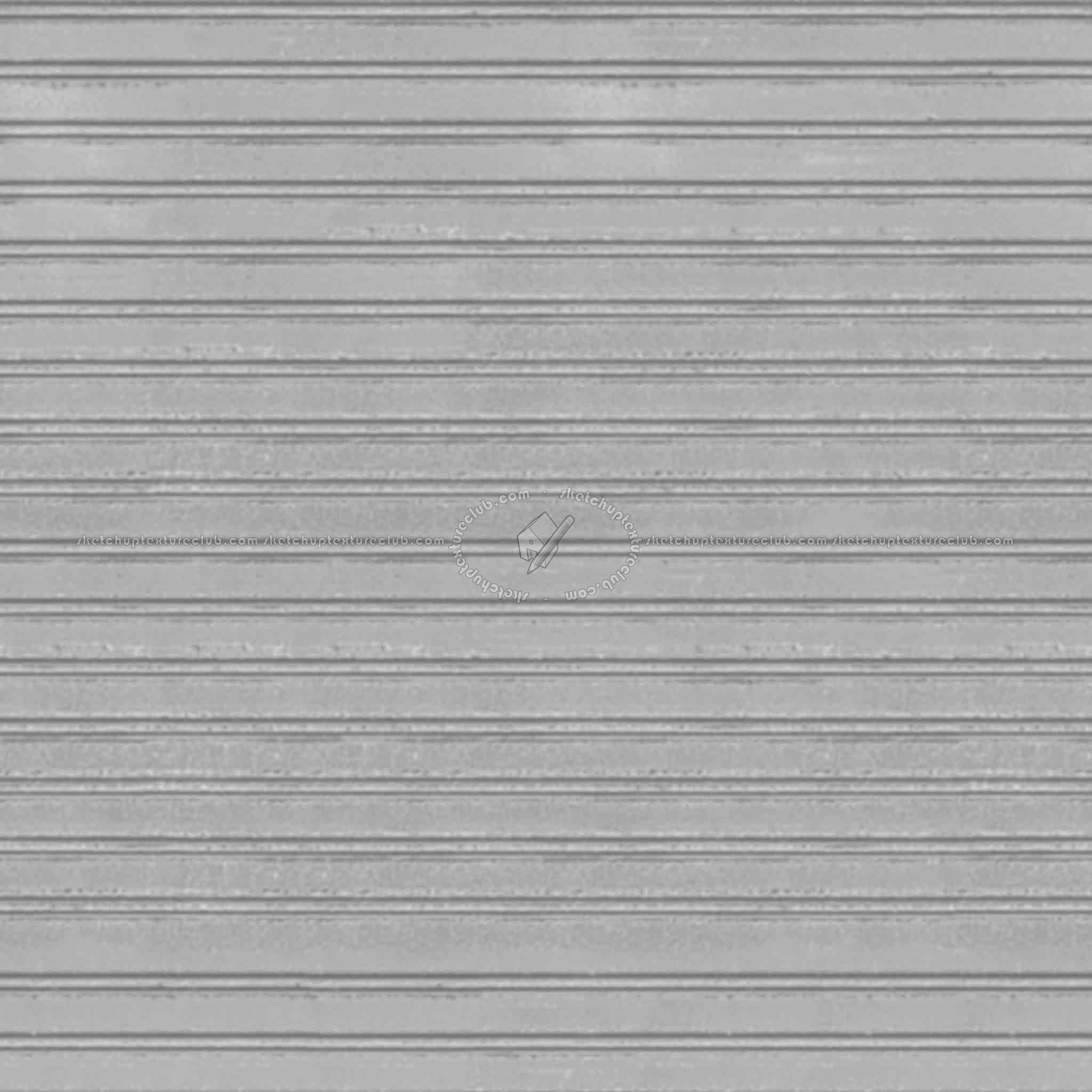Textures   -   MATERIALS   -   METALS   -   Corrugated  - Iron corrugated dirt rusty metal texture seamless 09991 - Displacement