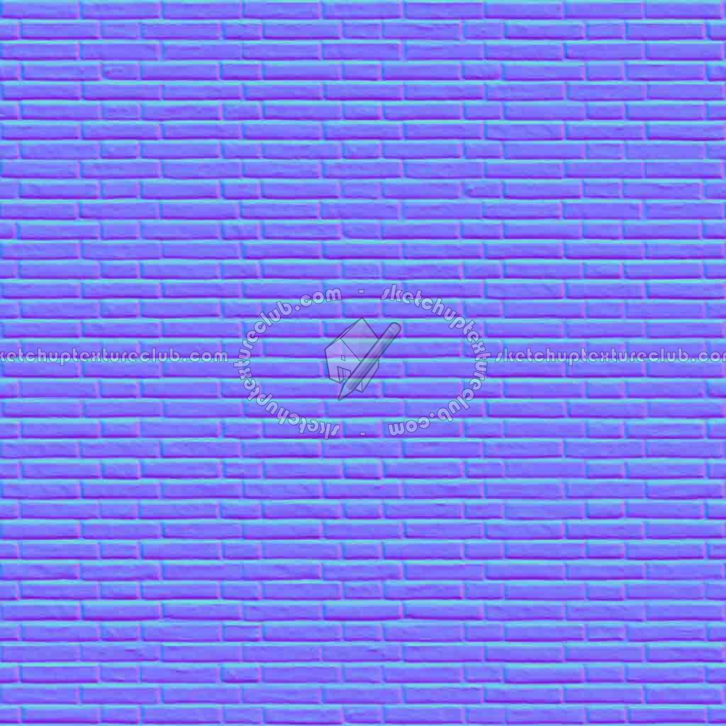 Textures   -   ARCHITECTURE   -   BRICKS   -   Facing Bricks   -   Rustic  - Rustic bricks texture seamless 00247 - Normal