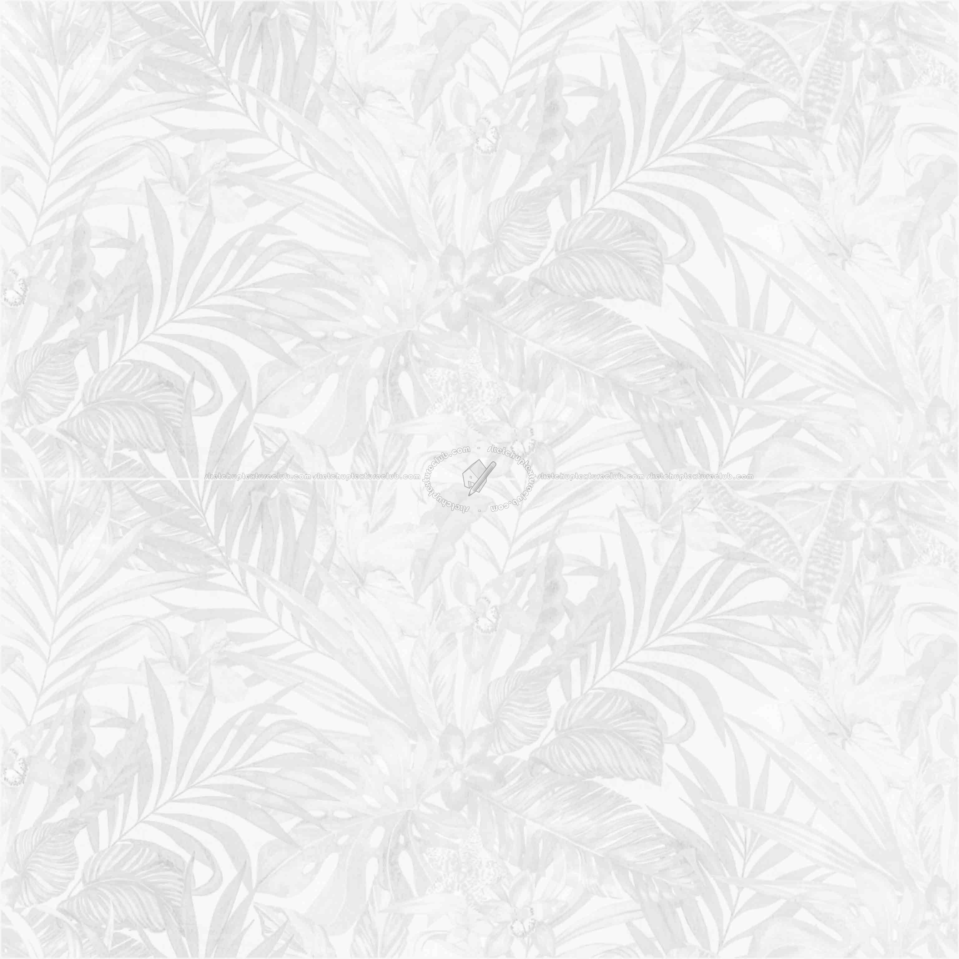 Textures   -   ARCHITECTURE   -   TILES INTERIOR   -   Ornate tiles   -   Floral tiles  - caribbean pattern tile pbr texture seamless 22204 - Ambient occlusion