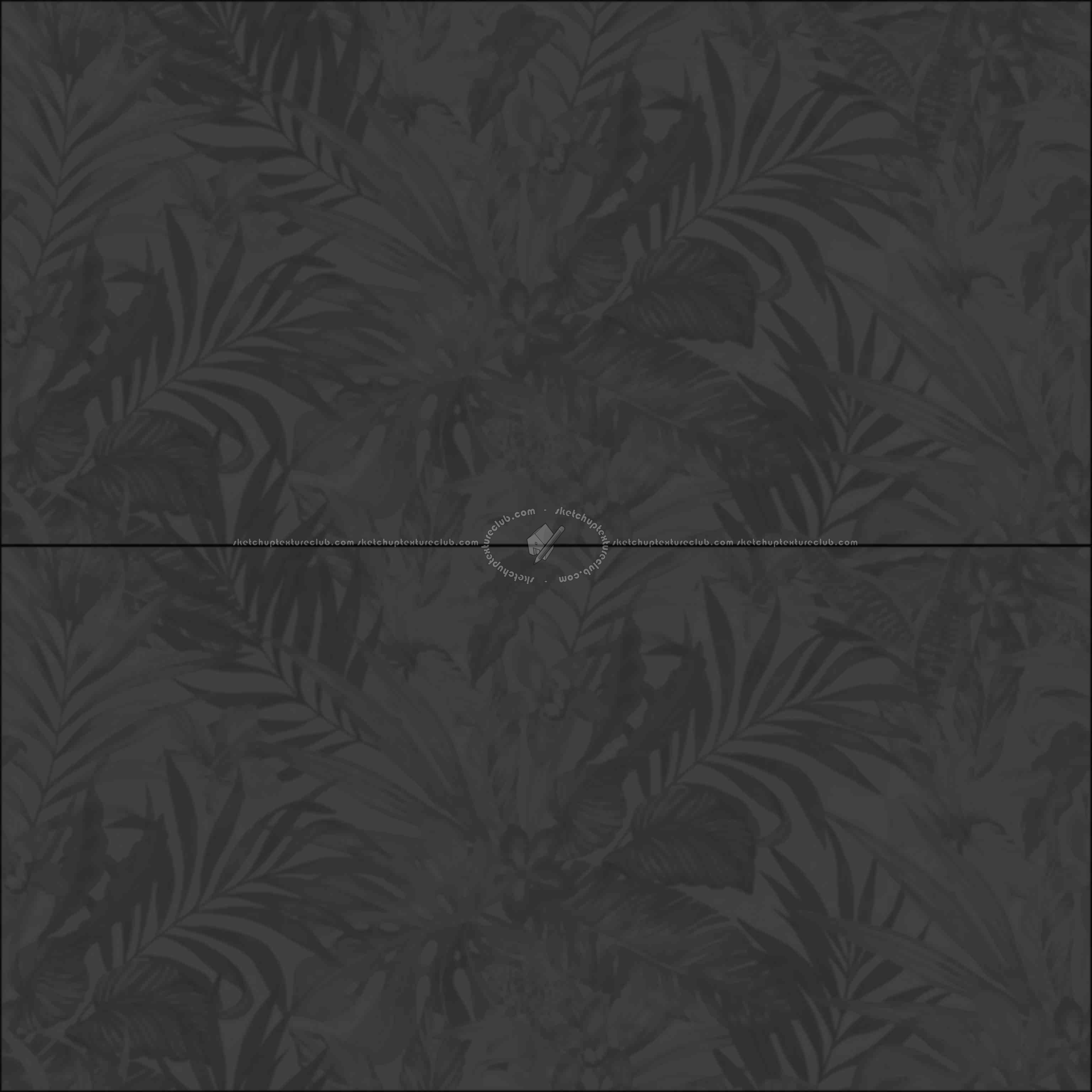 Textures   -   ARCHITECTURE   -   TILES INTERIOR   -   Ornate tiles   -   Floral tiles  - caribbean pattern tile pbr texture seamless 22204 - Displacement
