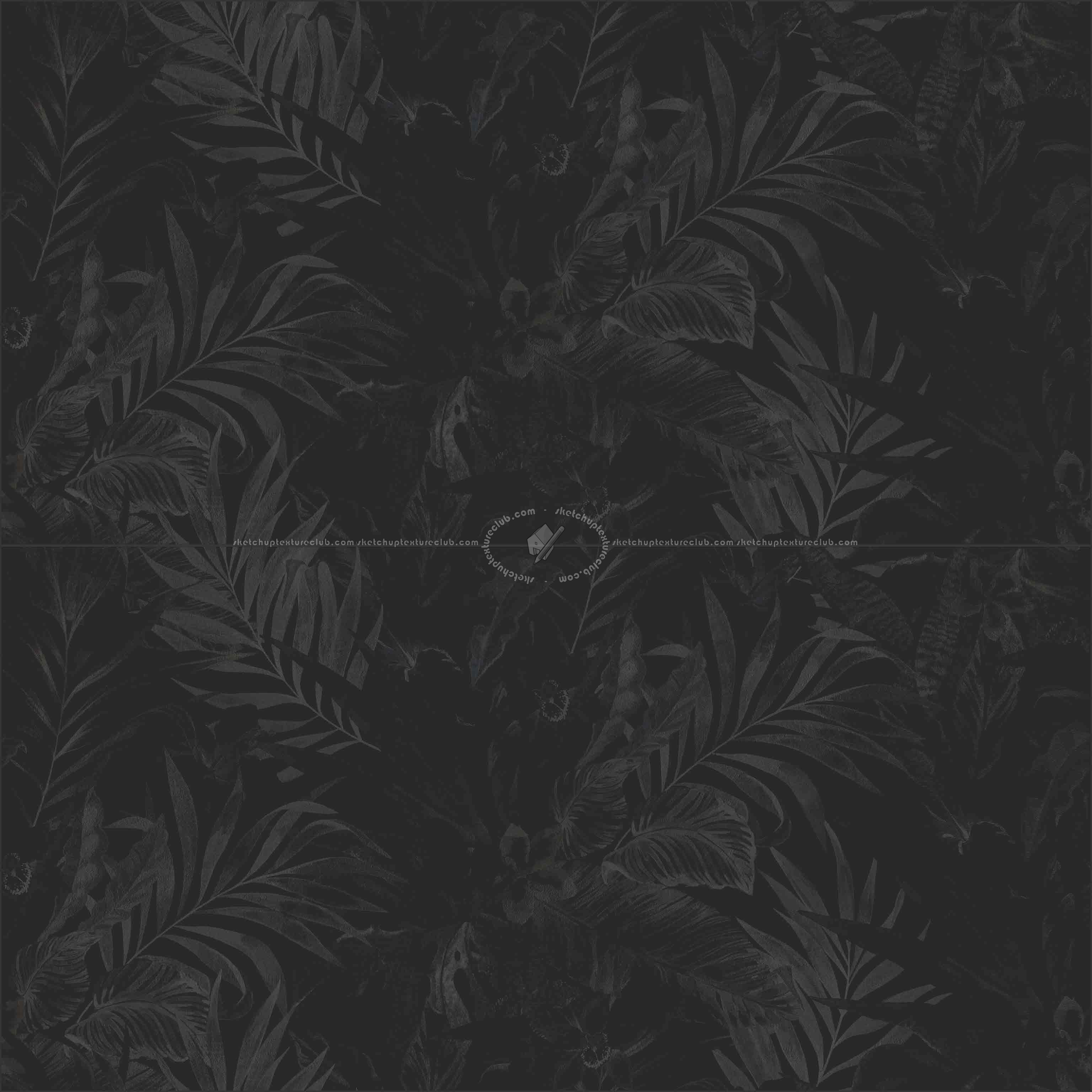 Textures   -   ARCHITECTURE   -   TILES INTERIOR   -   Ornate tiles   -   Floral tiles  - caribbean pattern tile pbr texture seamless 22204 - Specular