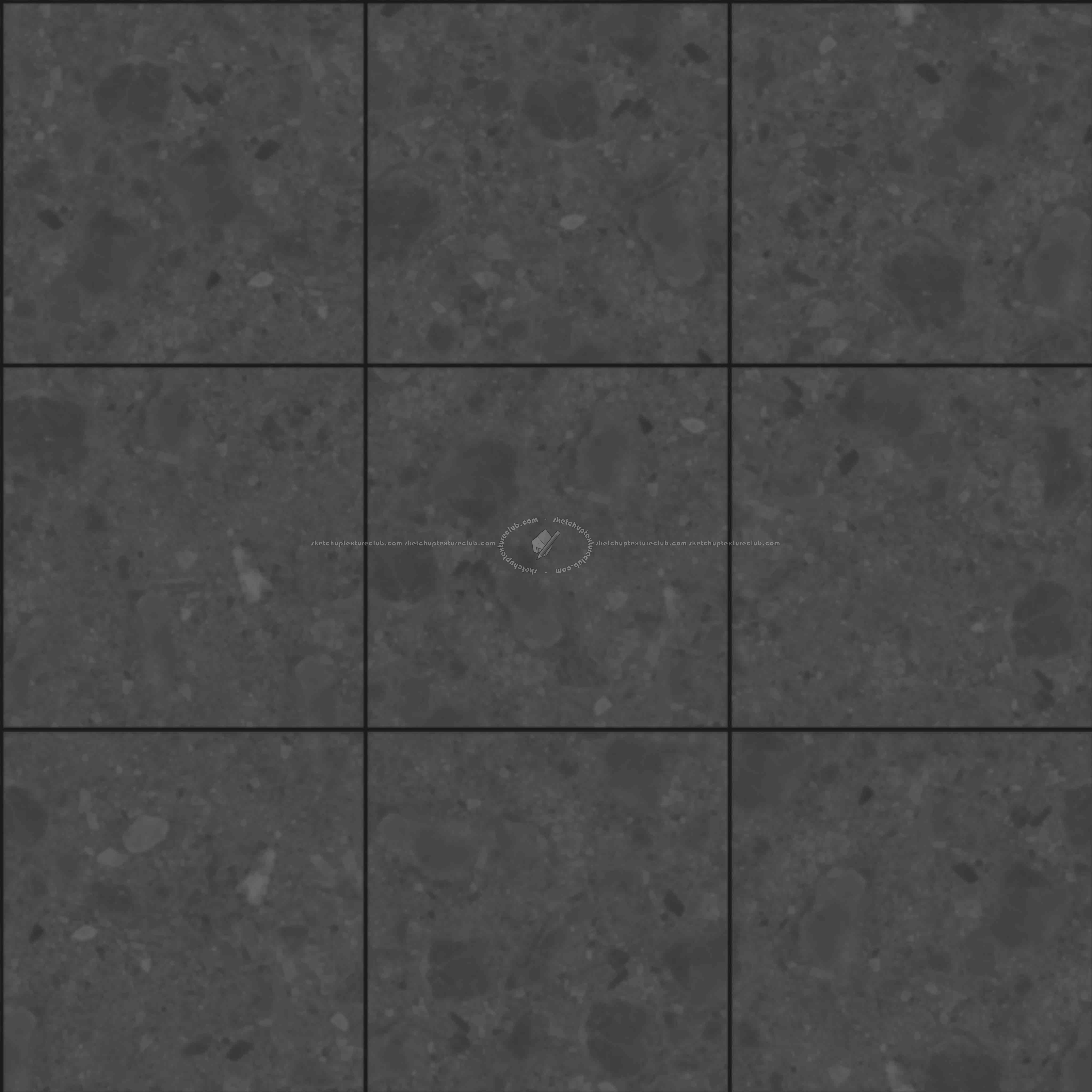 Textures   -   ARCHITECTURE   -   TILES INTERIOR   -   Stone tiles  - Ceppo Di Grè stone flooring pbr texture seamless 22242 - Displacement